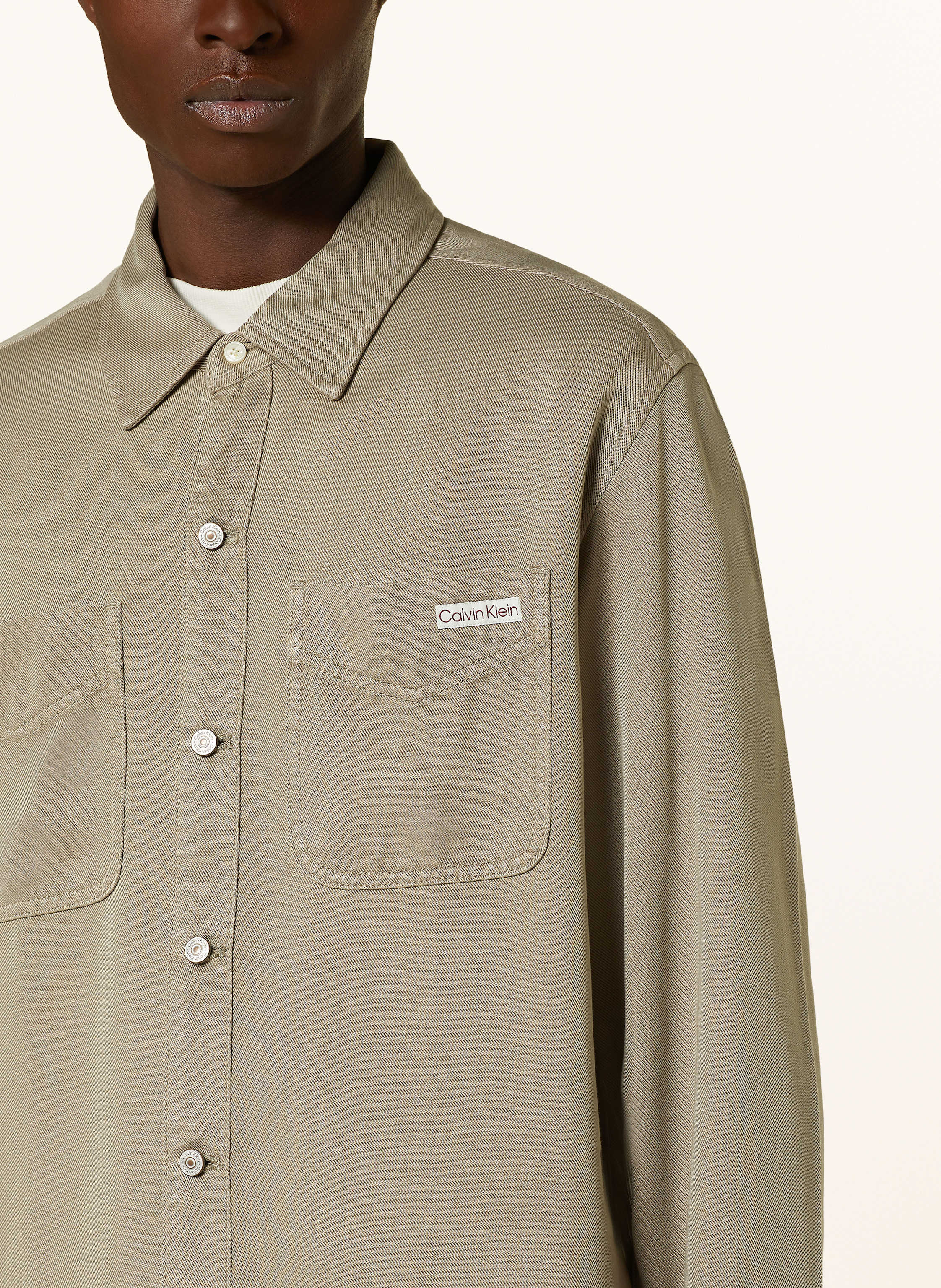 Thumbnail - Calvin Klein Jeans Overshirt braun