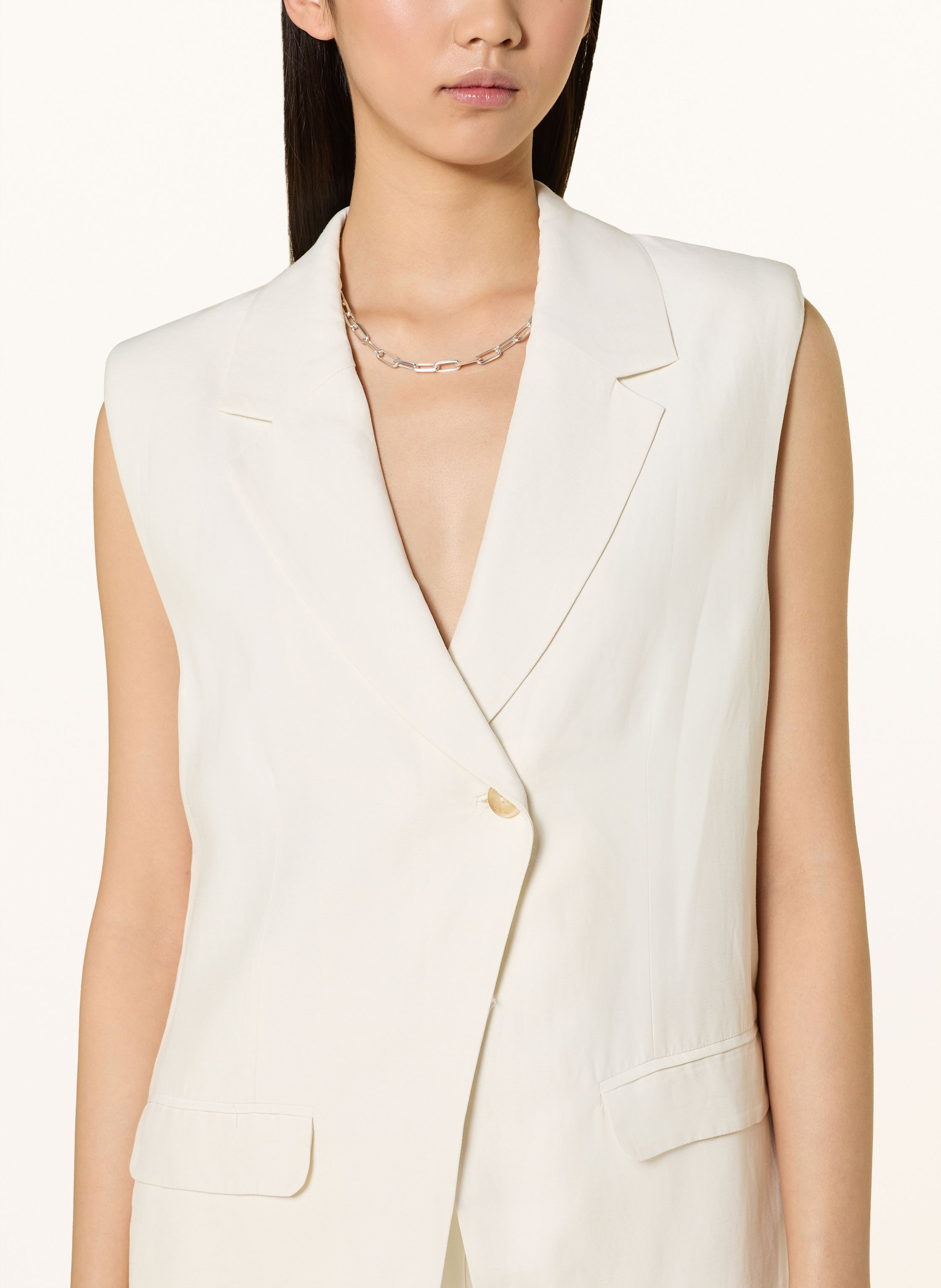 Thumbnail - Samsøe Samsøe Blazerweste Sathena weiss