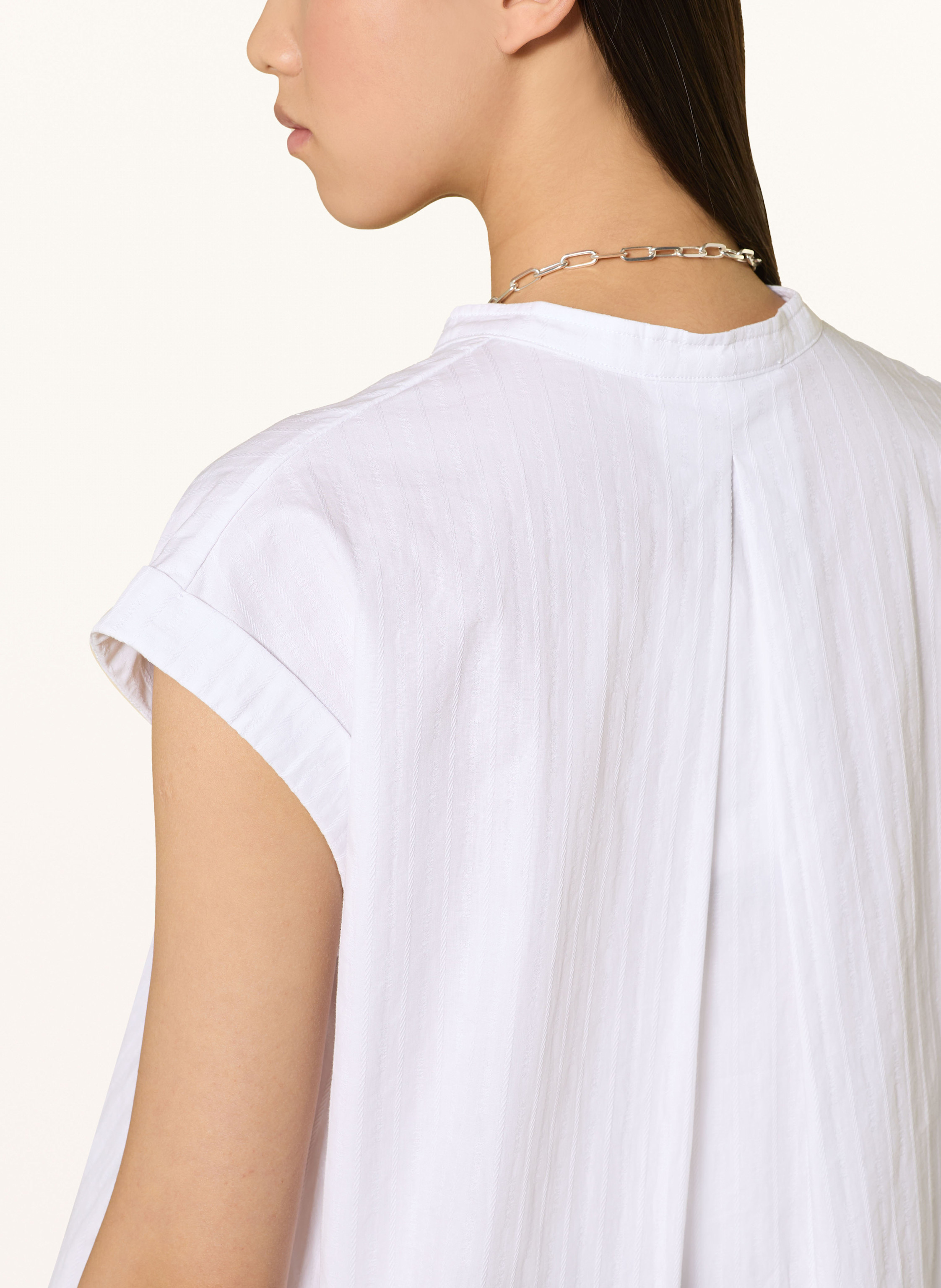 Thumbnail - Samsøe Samsøe Blusenshirt Satina weiss