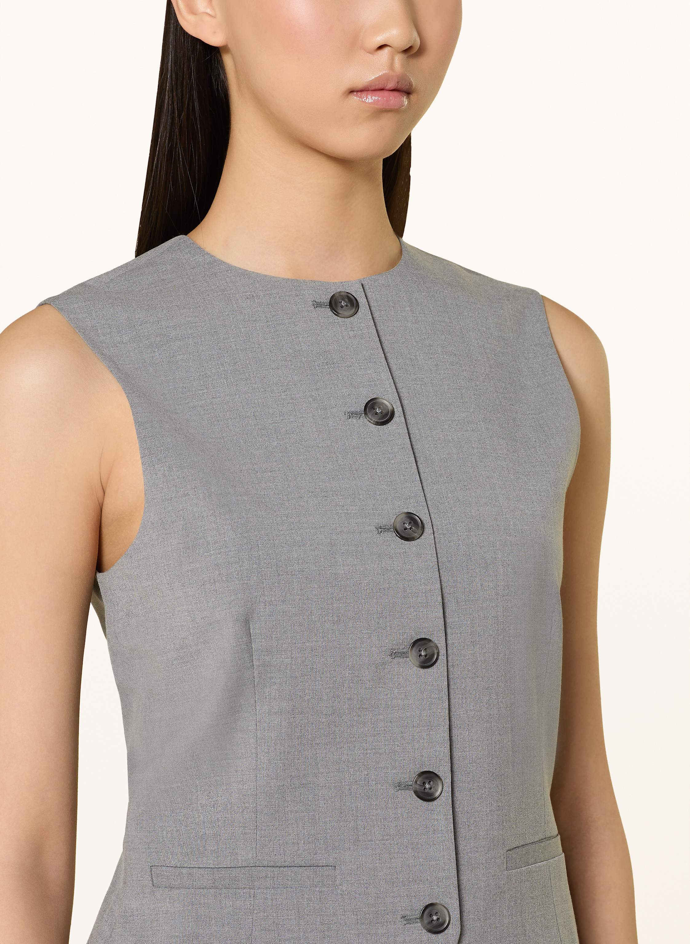 Thumbnail - Samsøe  Samsøe Blazerweste Saruma grau