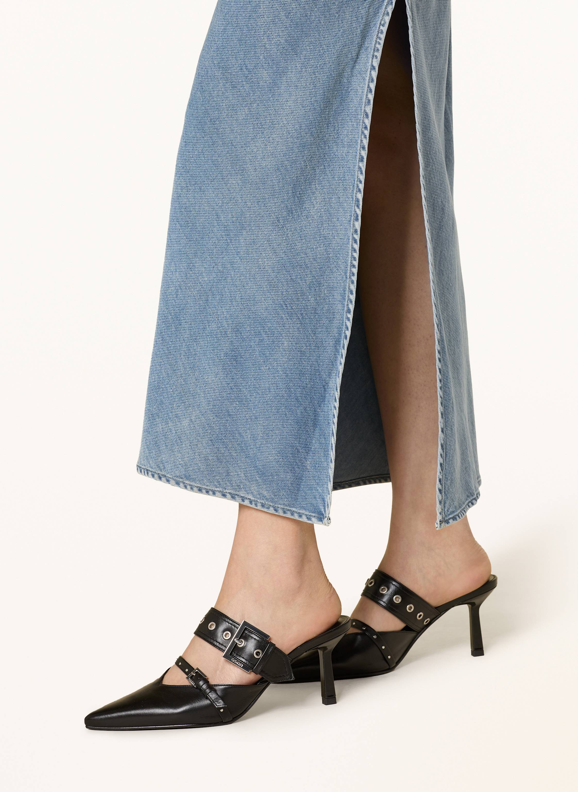 Thumbnail - Samsøe Samsøe Kleid Sasunna In Jeansoptik blau