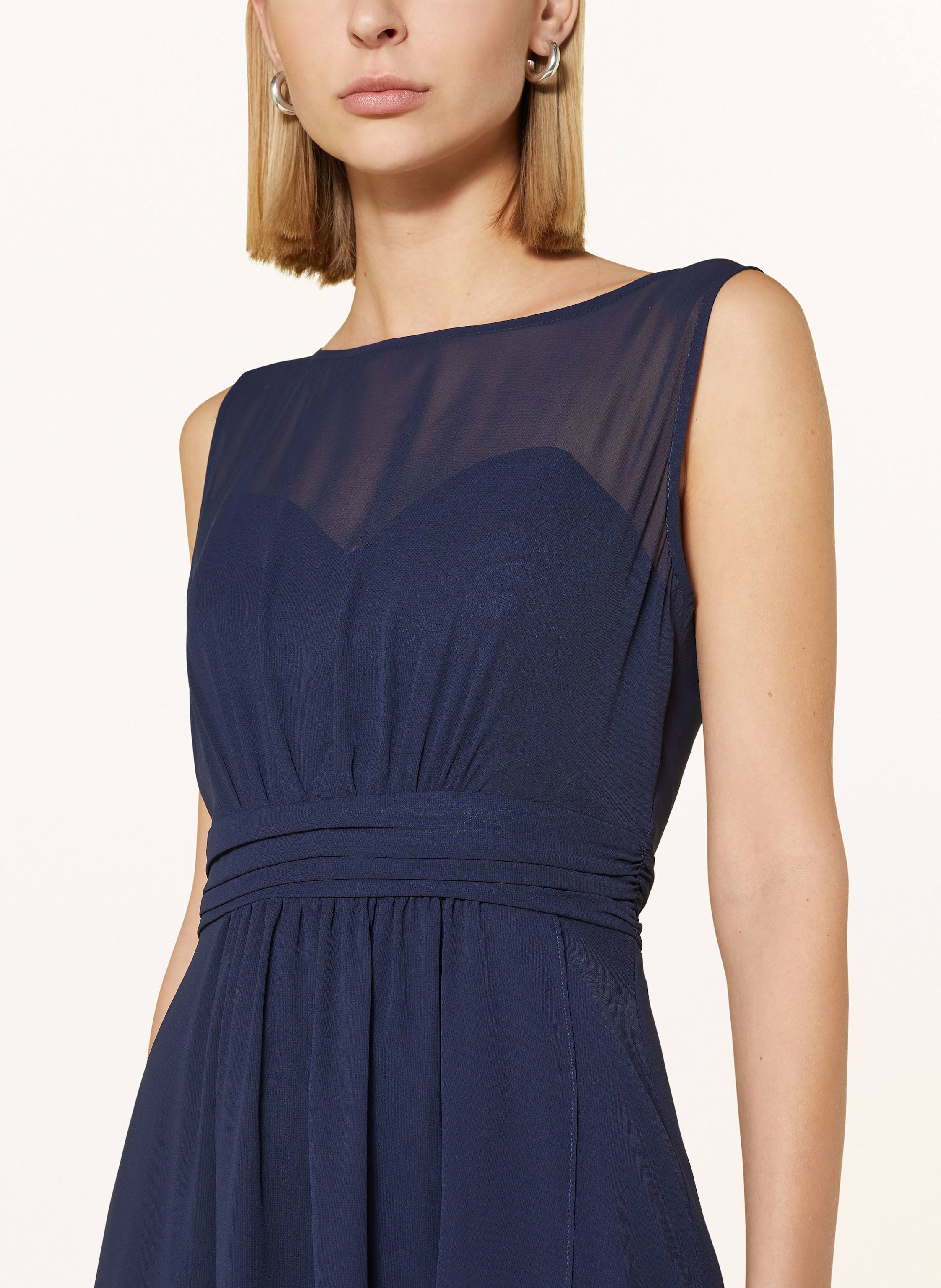 Thumbnail - Swing Abendkleid Mit Cut-Out blau