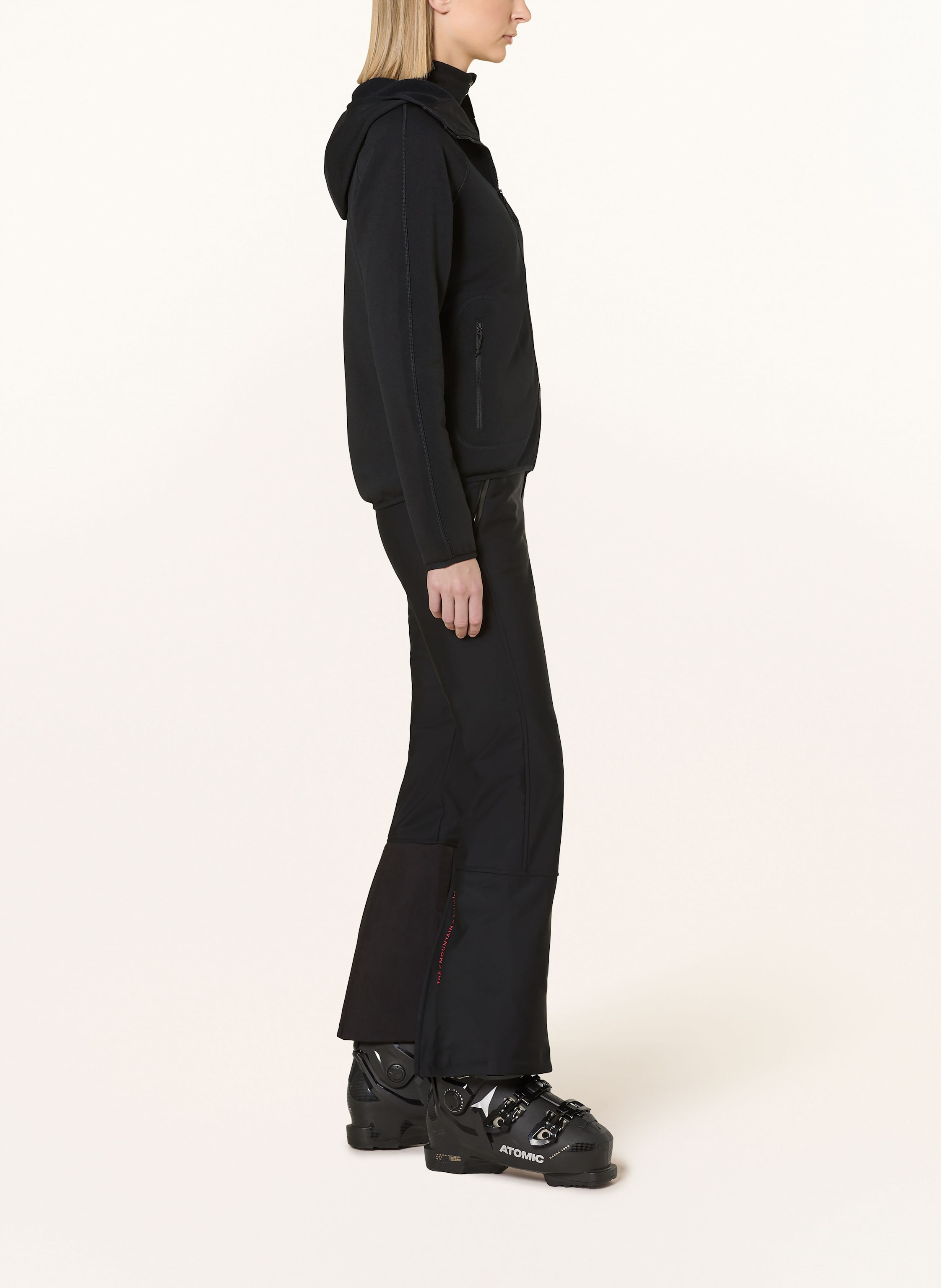 Thumbnail - The Mountain Studio Midlayer-Jacke M-2 W schwarz
