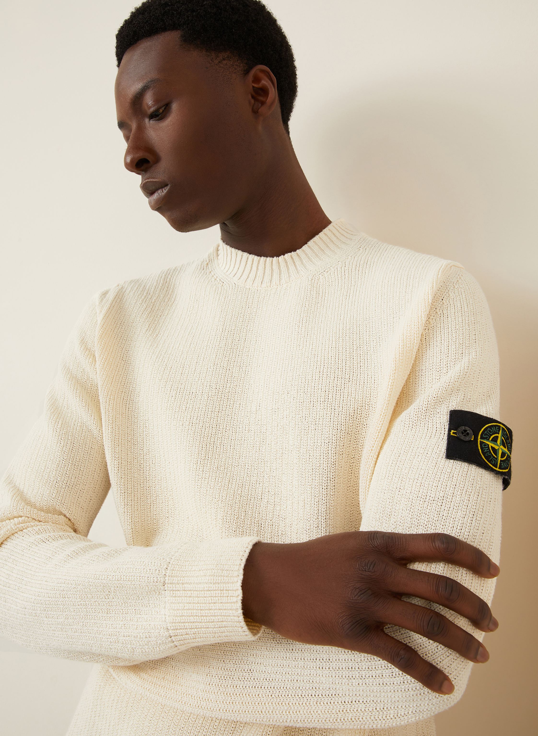 Thumbnail - Stone Island Pullover weiss