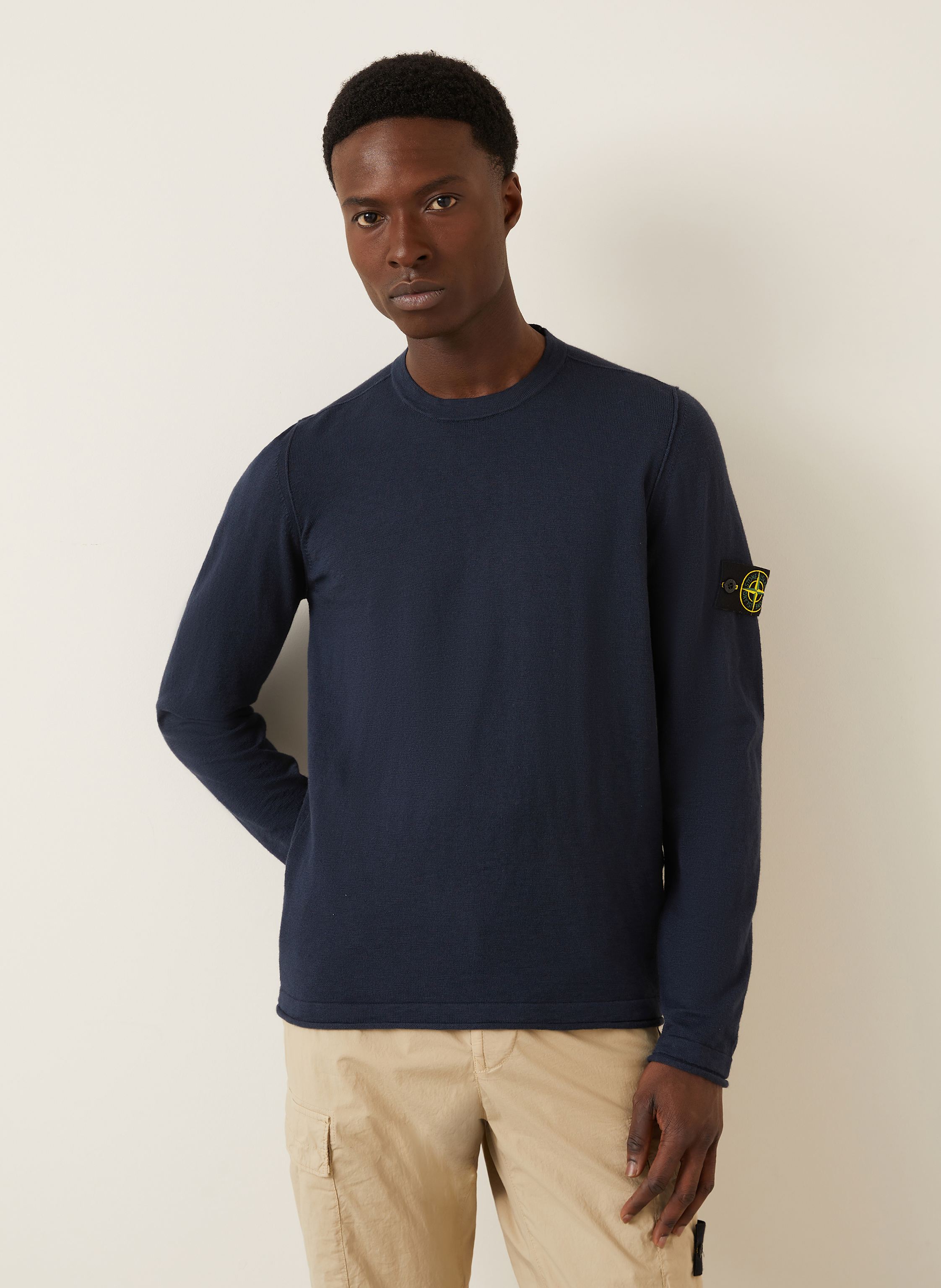 Thumbnail - Stone Island Pullover blau