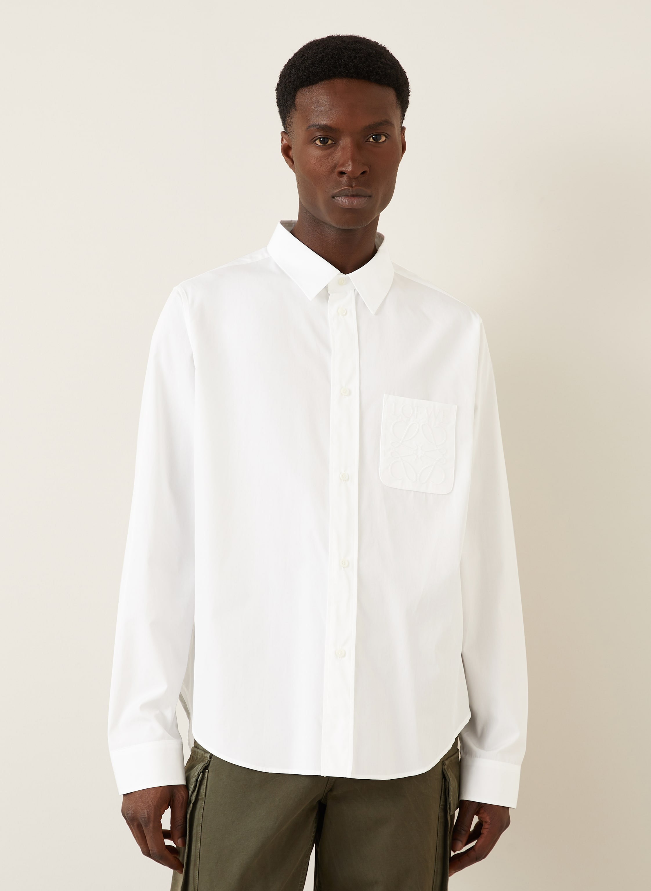 Thumbnail - Loewe Hemd Comfort Fit weiss