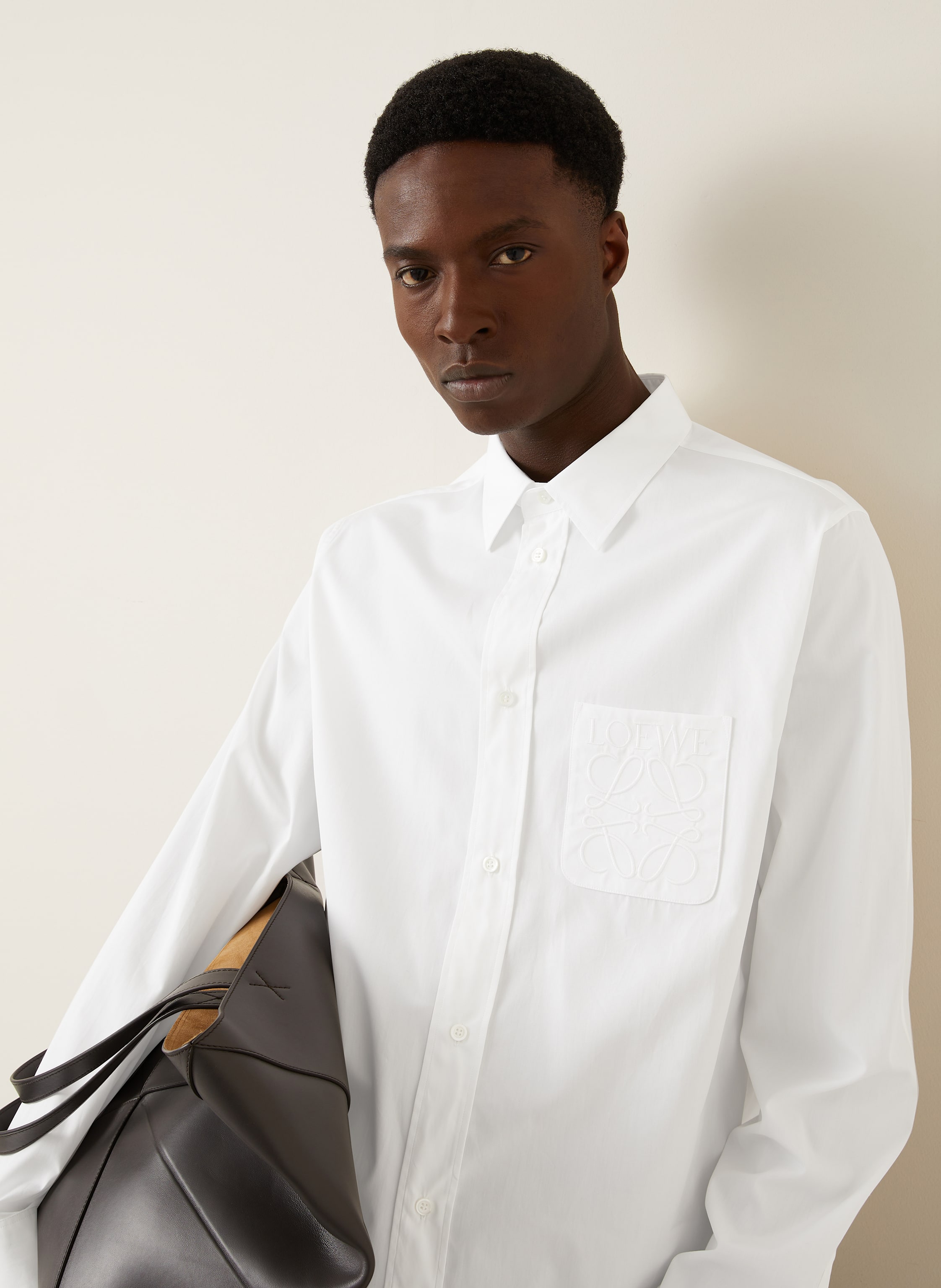 Thumbnail - Loewe Hemd Comfort Fit weiss