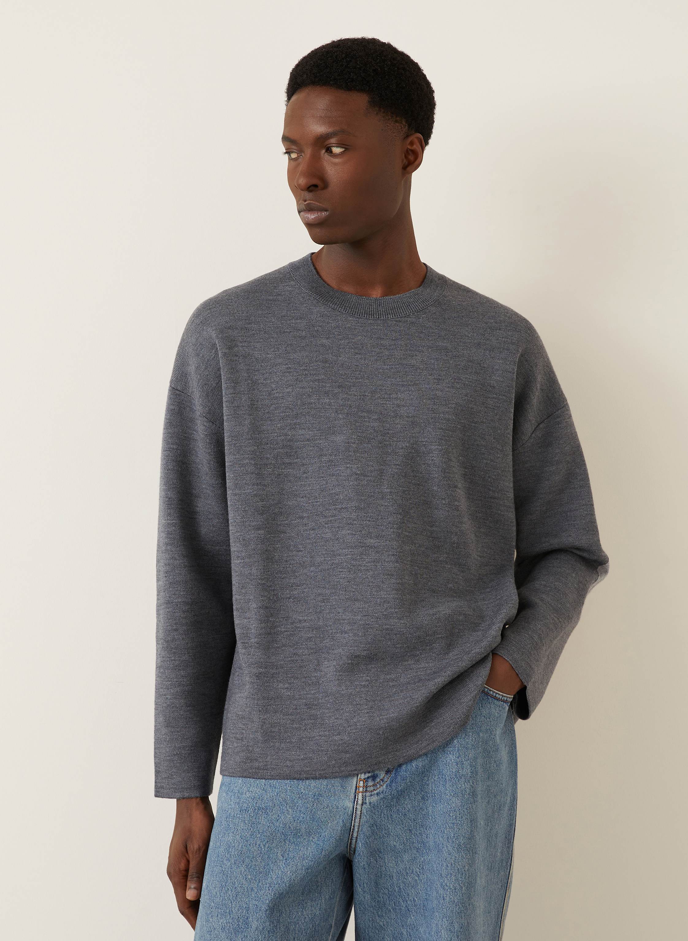 Thumbnail - Loewe Pullover grau