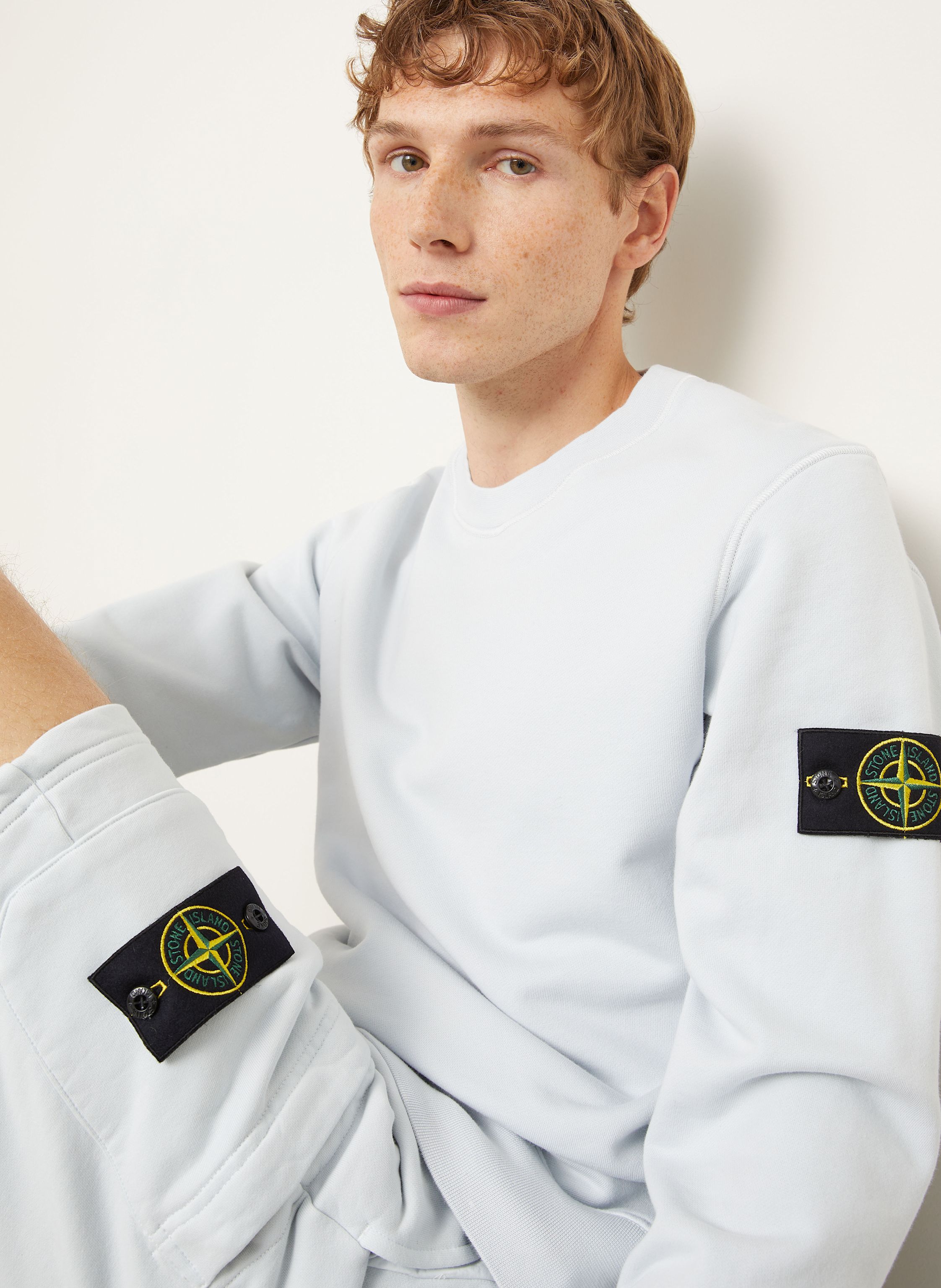 Thumbnail - Stone Island Sweatshirt blau