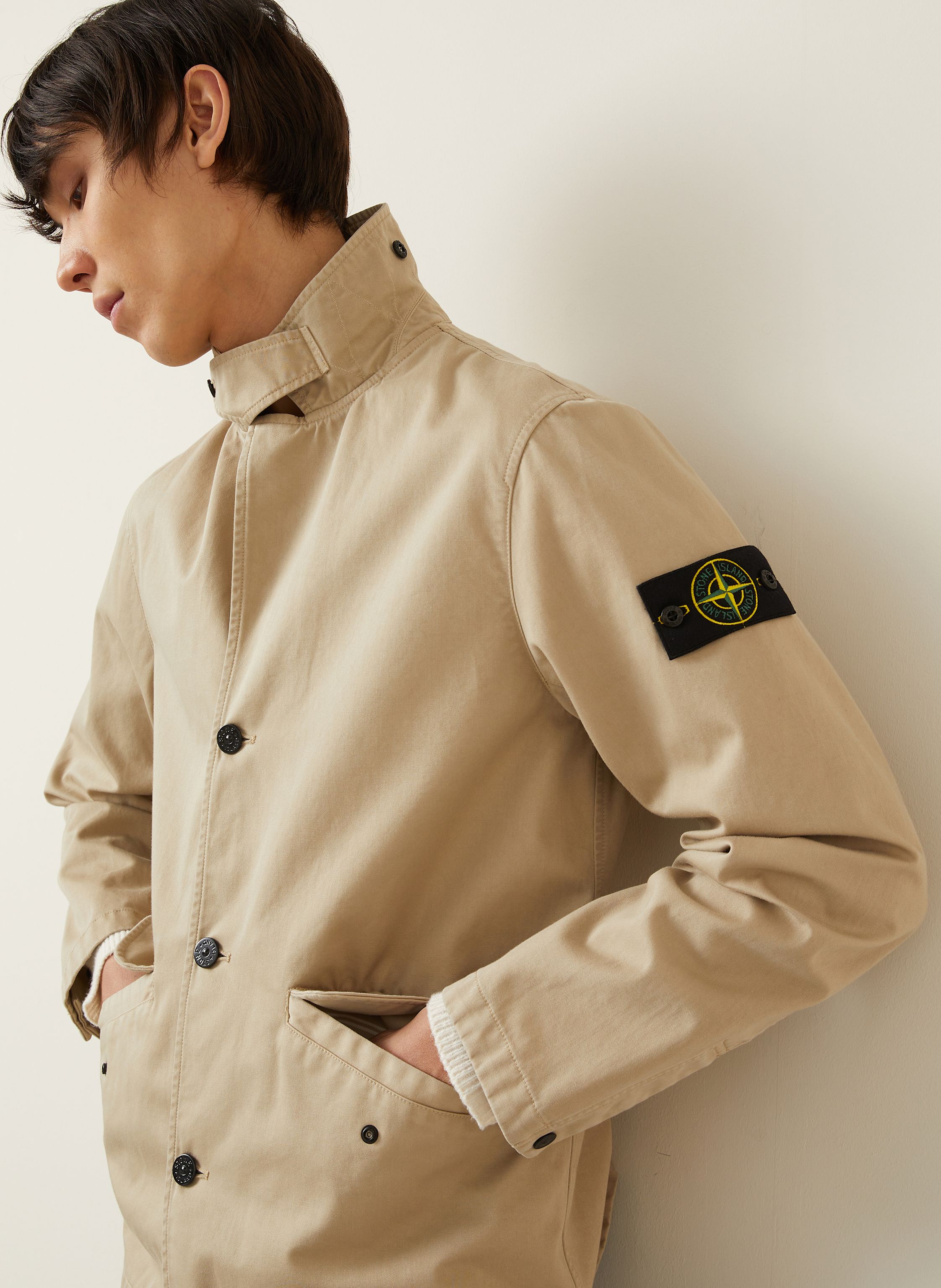 Thumbnail - Stone Island Jacke beige