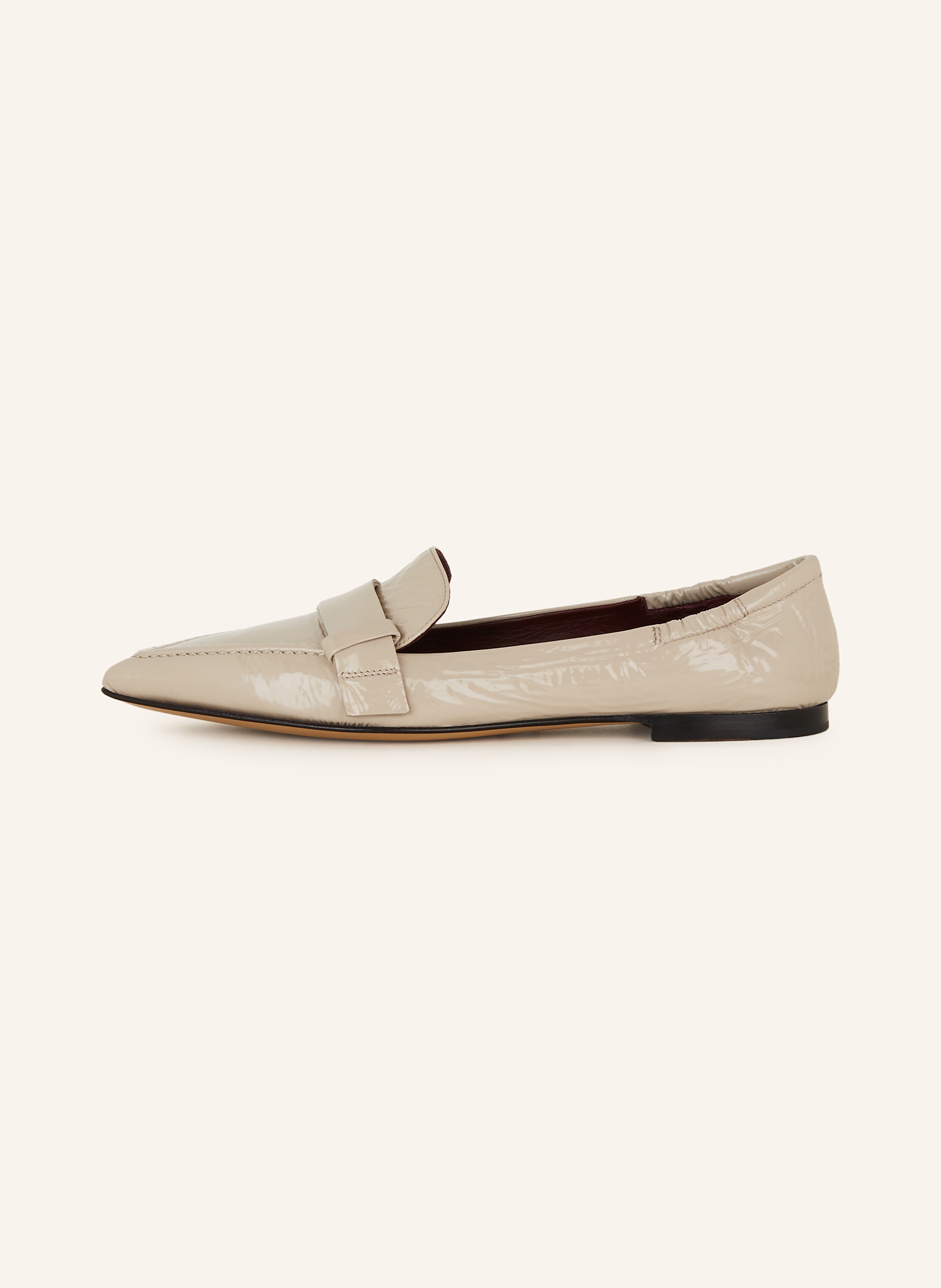 Thumbnail - Pomme D'or Lack-Loafer Ingrid beige
