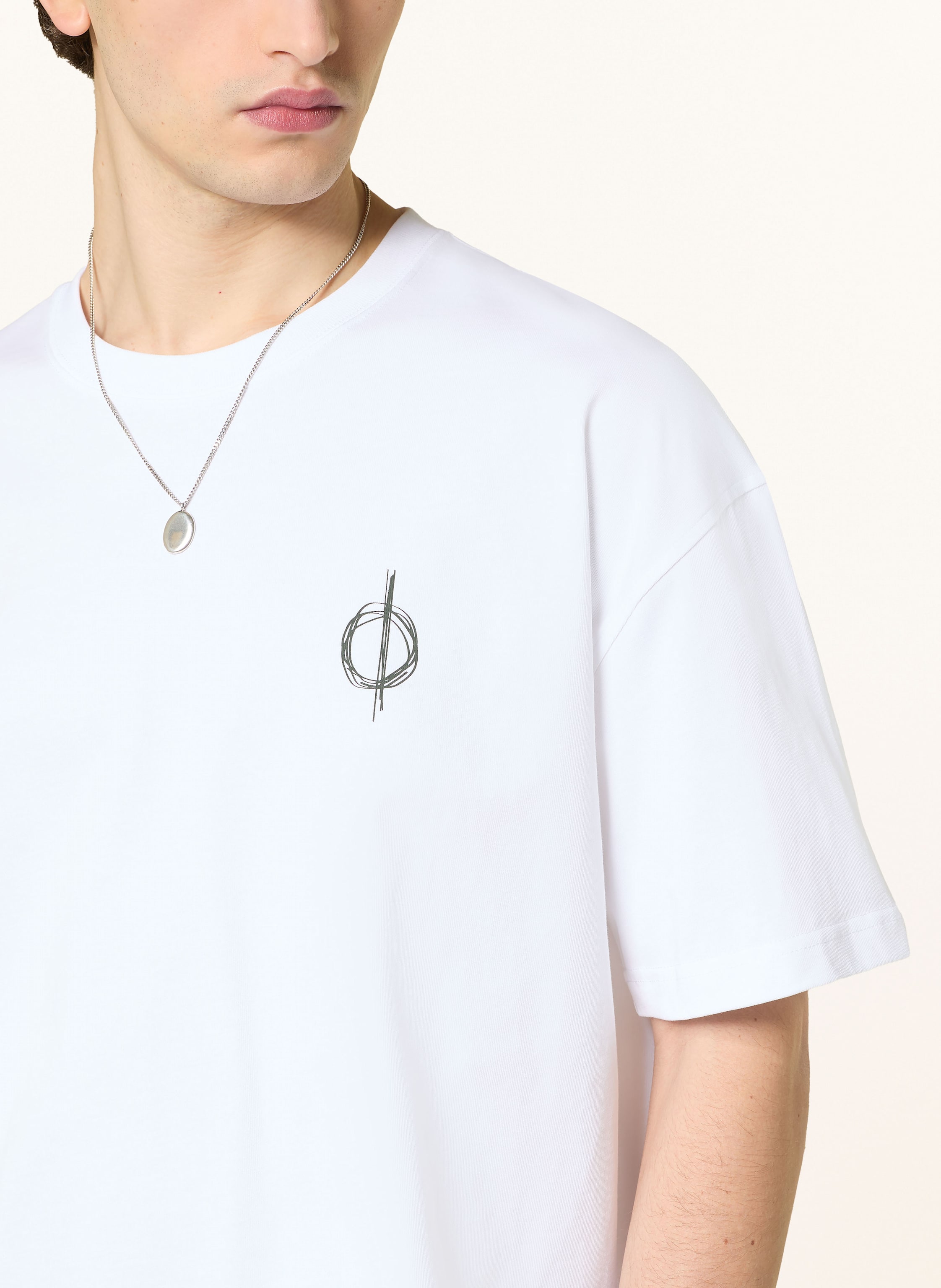 Thumbnail - Samsøe Samsøe T-Shirt Saodie weiss