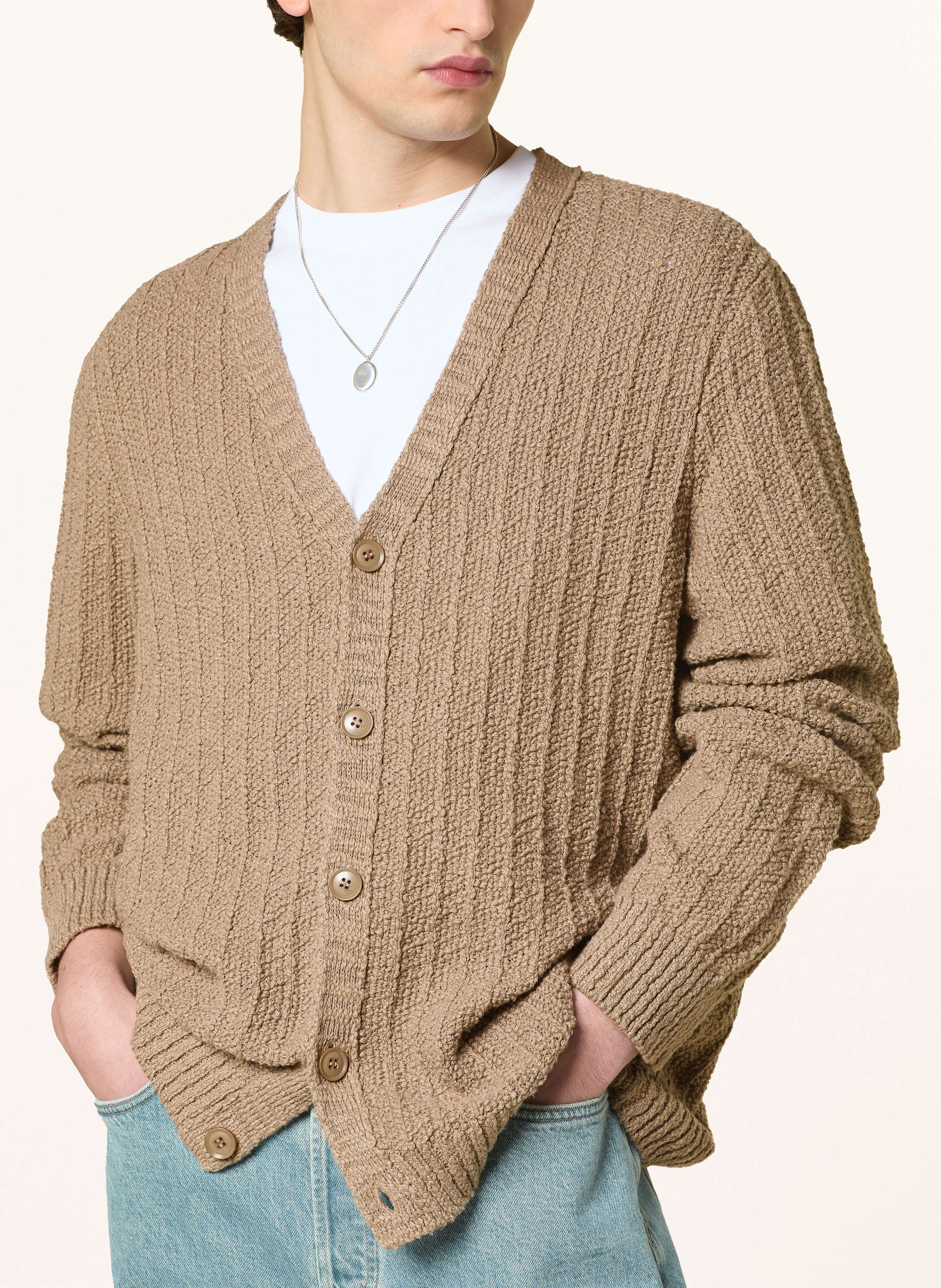 Thumbnail - Samsøe Samsøe Strickjacke Samicah braun