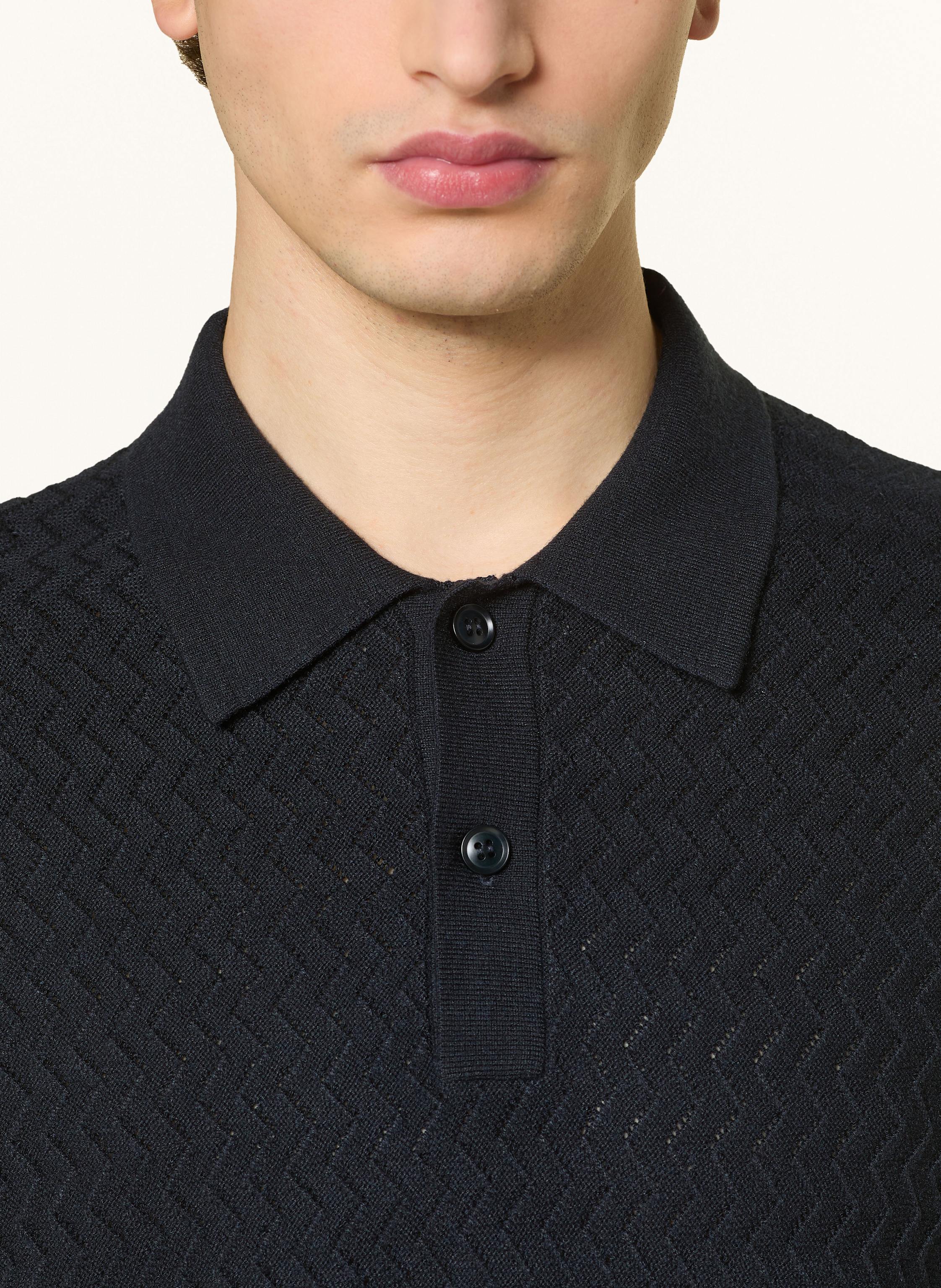 Thumbnail - Samsøe  Samsøe Strick-Poloshirt Samarkus blau