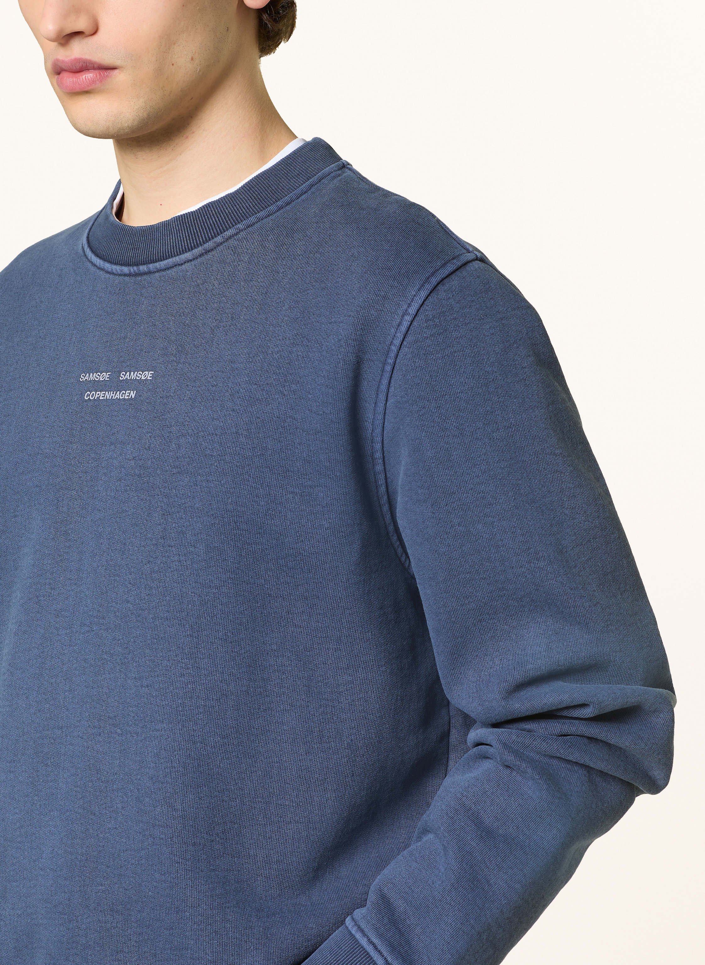 Thumbnail - Samsøe Samsøe Sweatshirt Samarcus blau