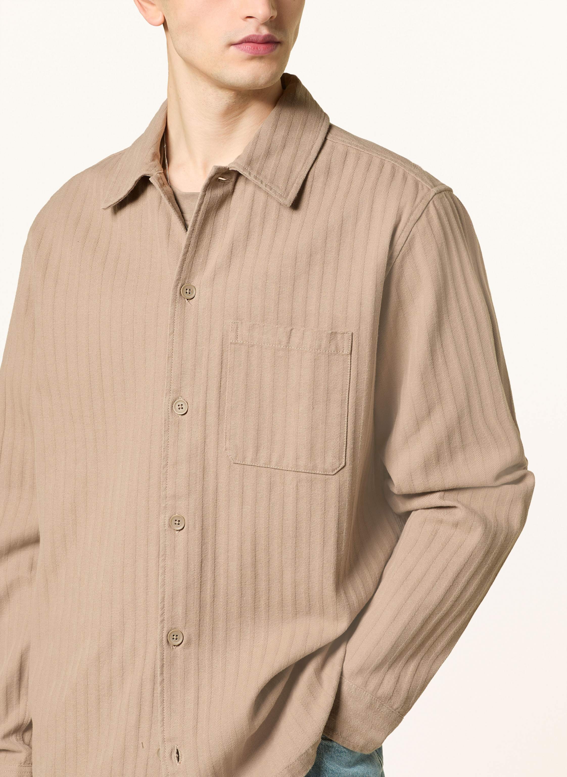 Thumbnail - Samsøe  Samsøe Overshirt Sadamon braun