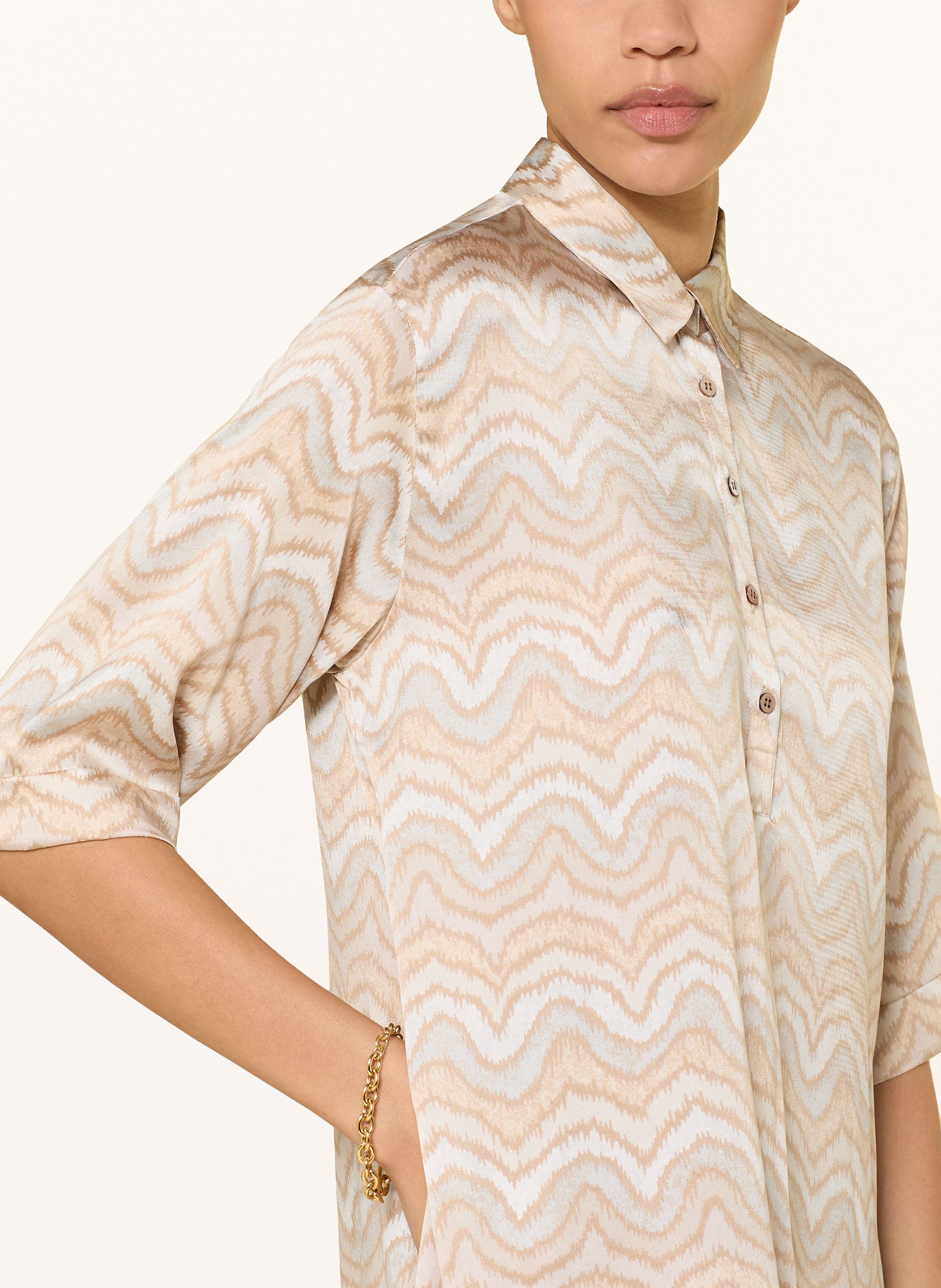 Thumbnail - Hemisphere Hemdblusenkleid Aus Seide beige