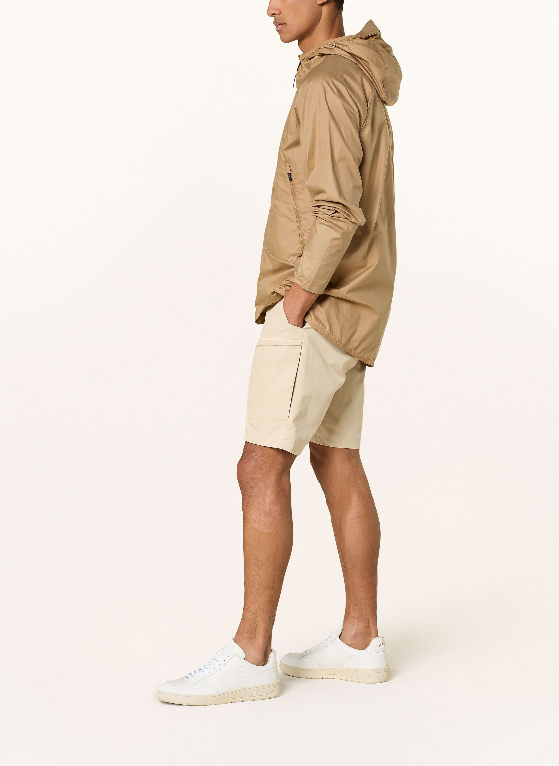 Thumbnail - Knowledgecotton Apparel Funktionsjacke Vent beige
