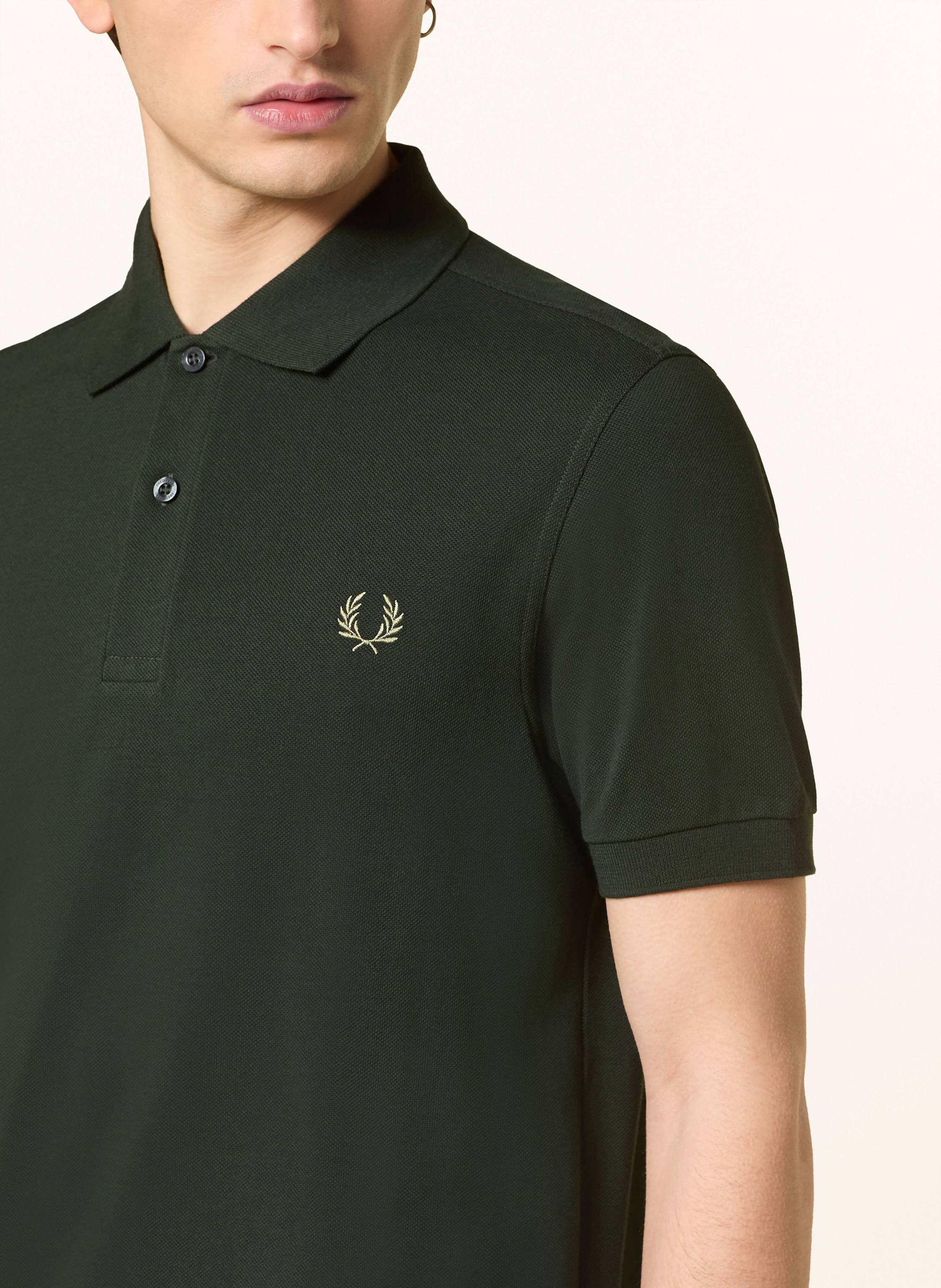 Thumbnail - Fred Perry Piqué-Poloshirt Regular Fit gruen