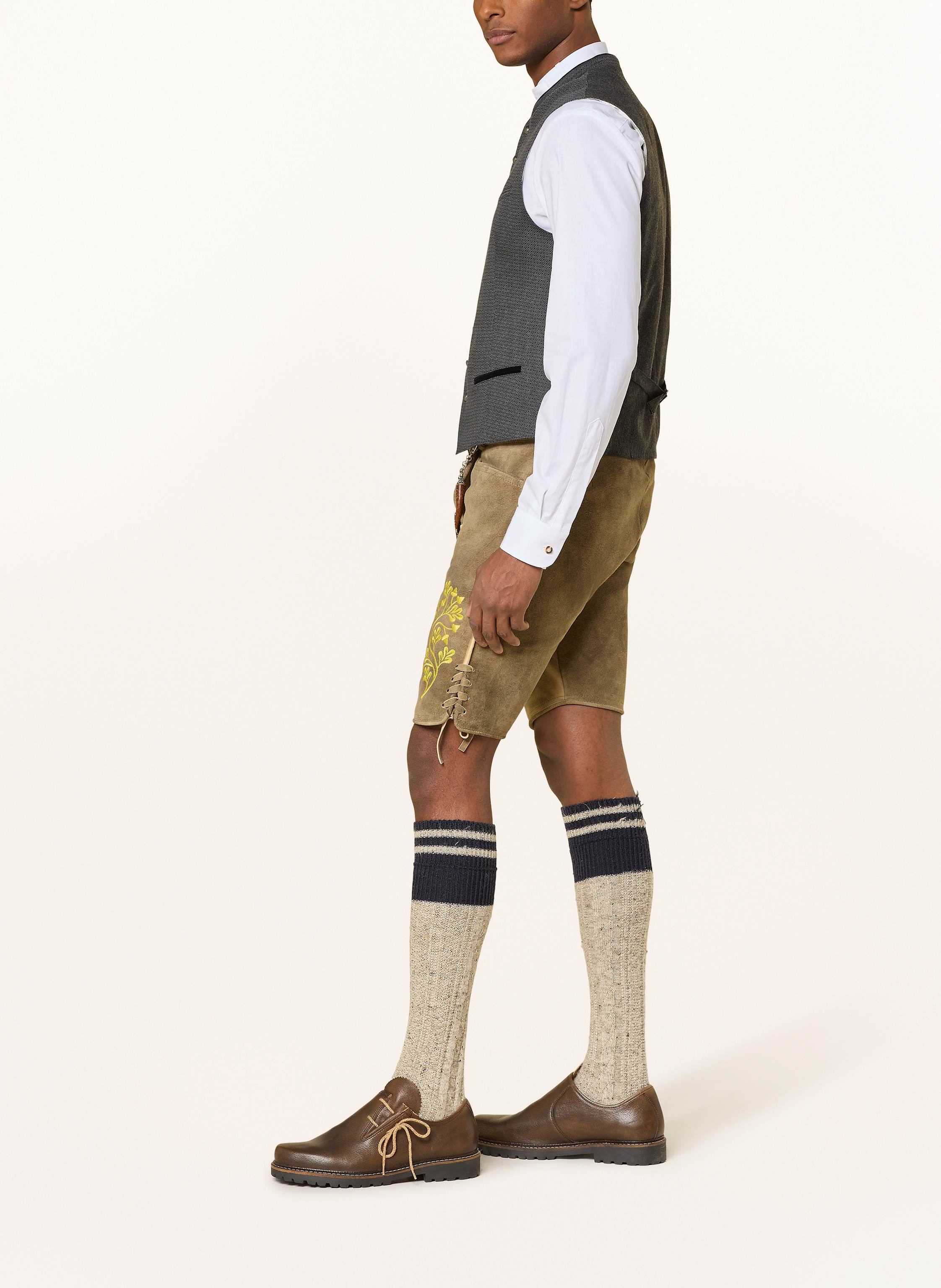 Thumbnail - Ostarrichi Trachten-Lederhose Traun braun