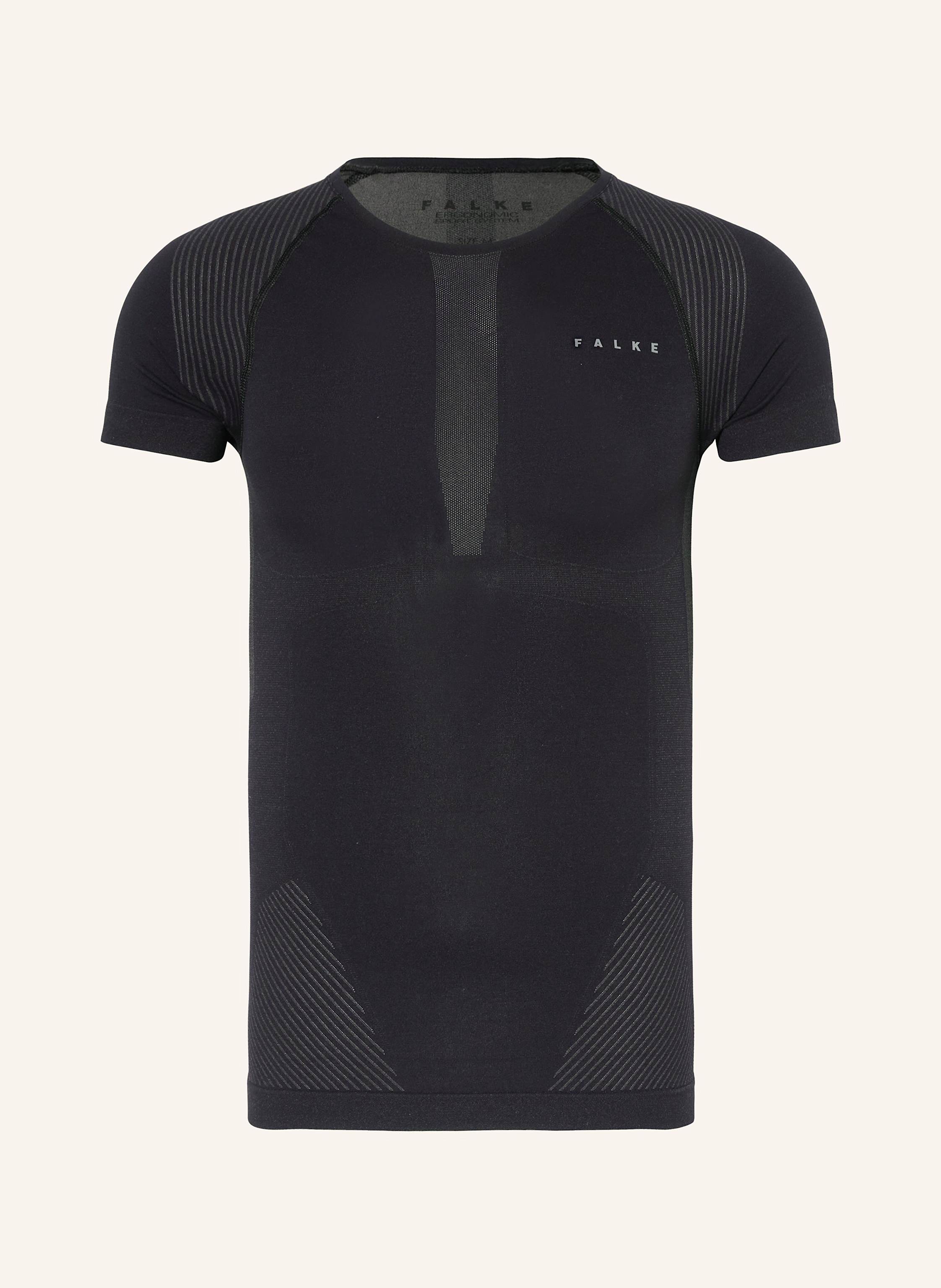 Falke Funktionswäsche-Shirt Warm schwarz