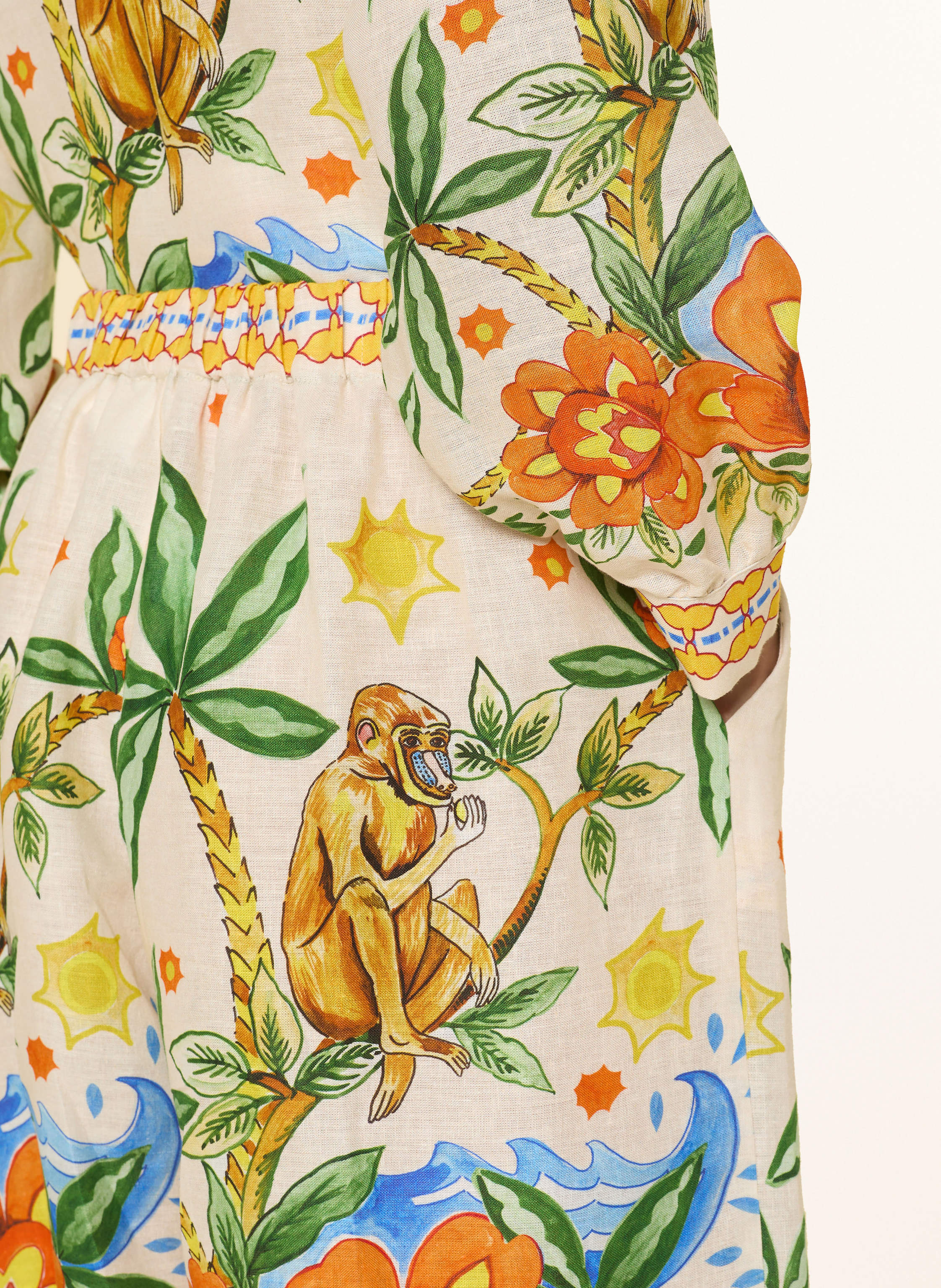 Lilienfels Shorts Mit Leinen weiss – Bild 2