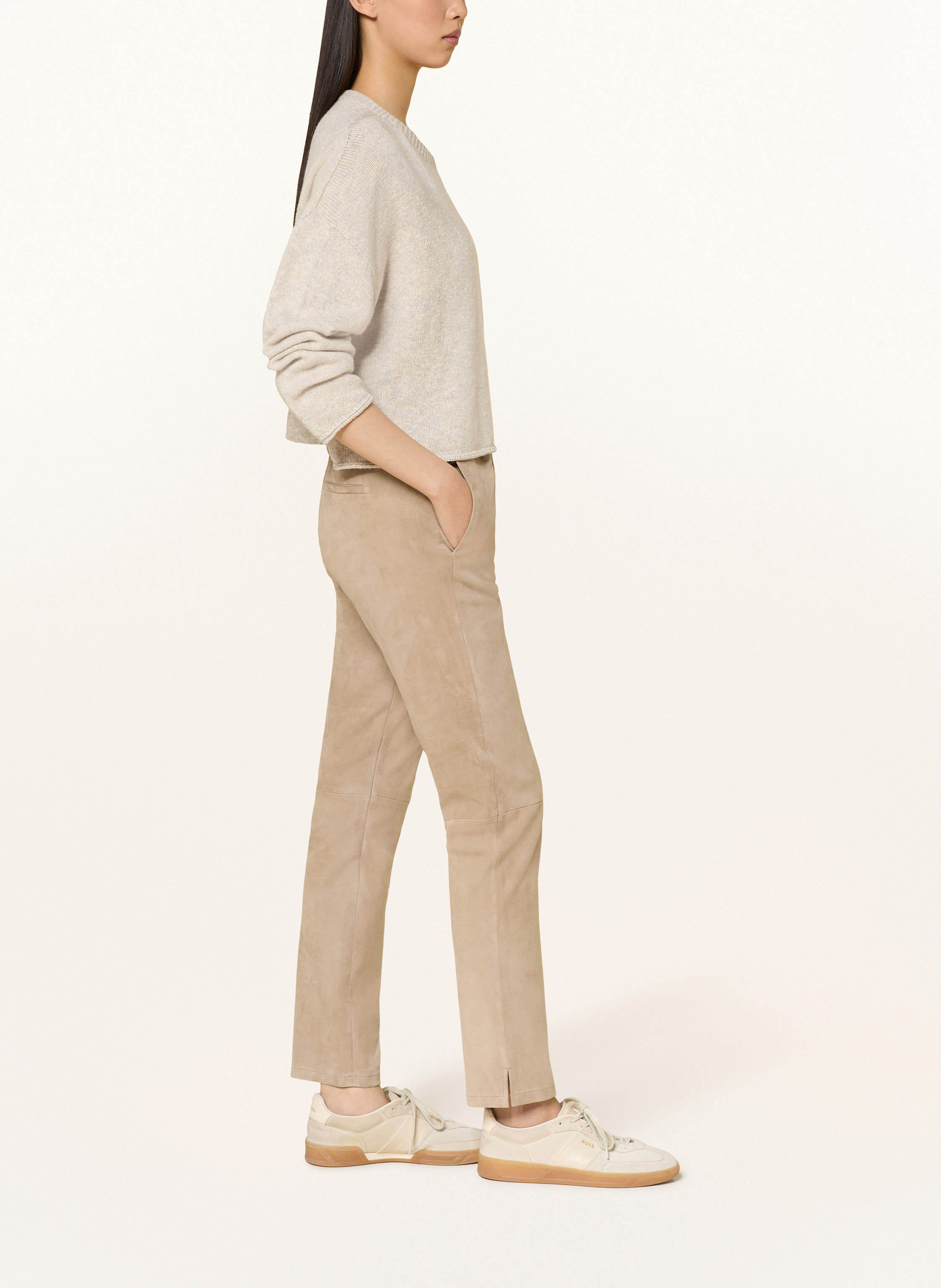 Thumbnail - Lilienfels Lederhose beige