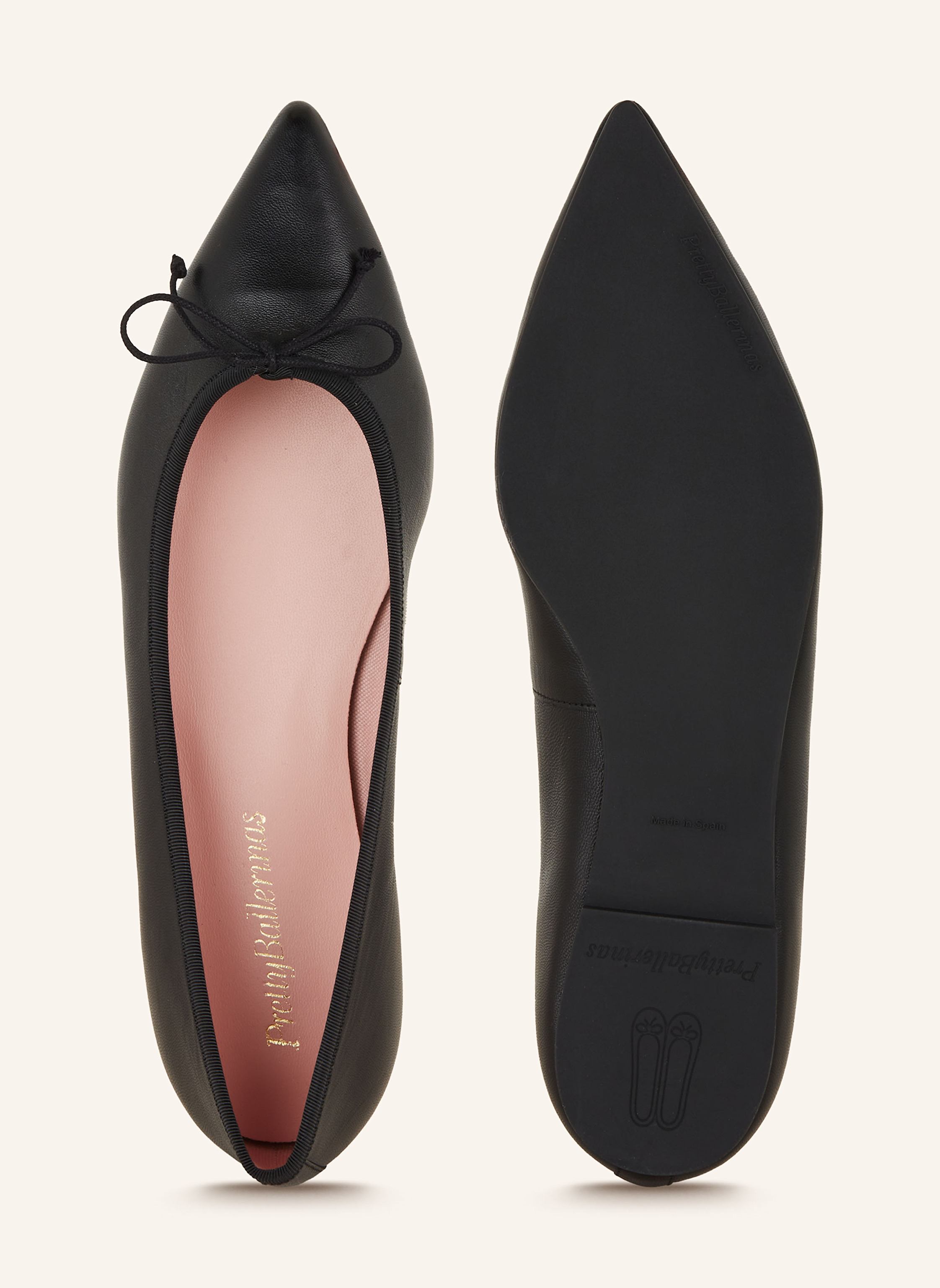 Thumbnail - Pretty Ballerinas Ballerinas Coton schwarz