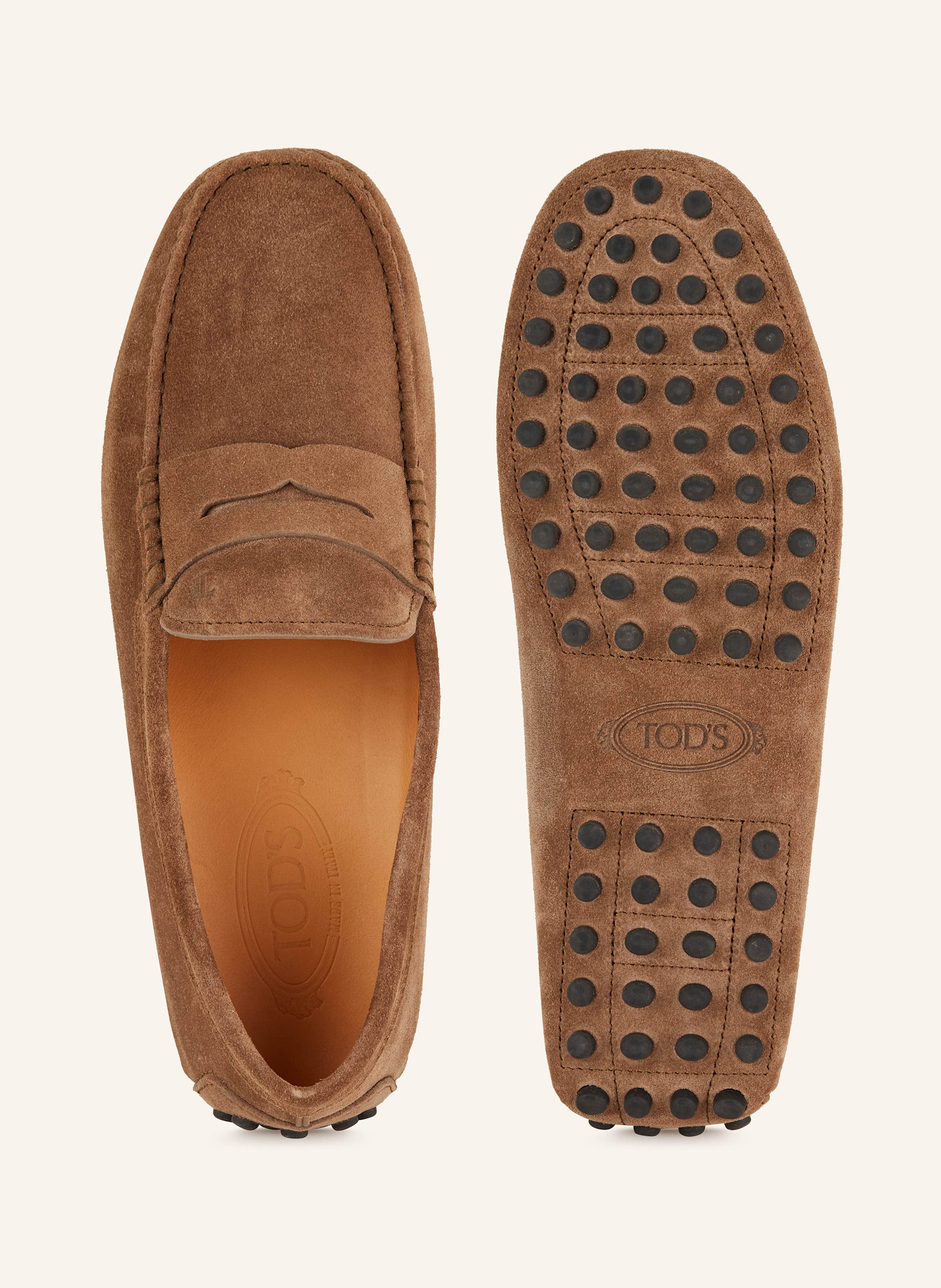 Thumbnail - Tod's Mokassins Gommino braun