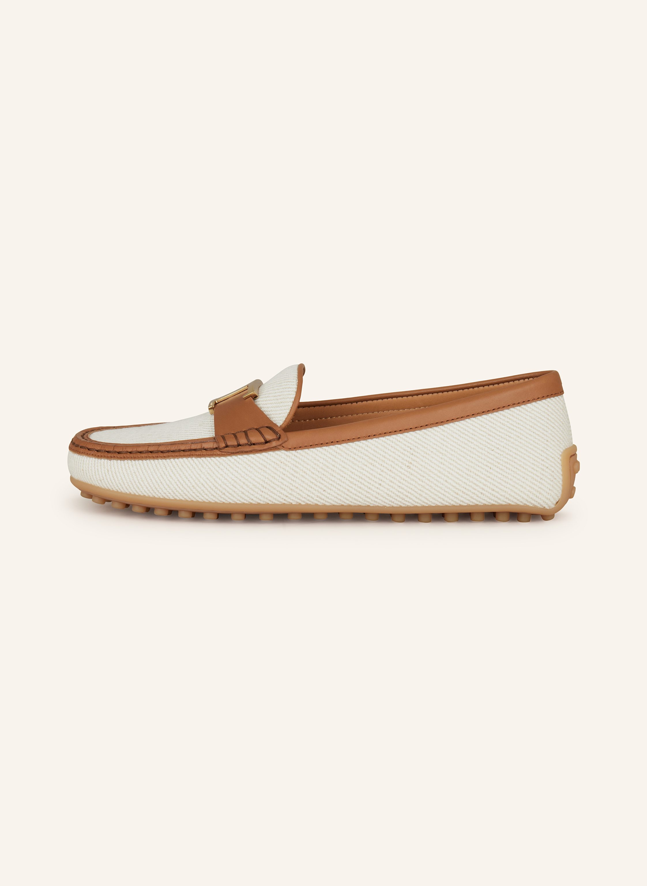 Thumbnail - Tod's Loafer Gomma weiss