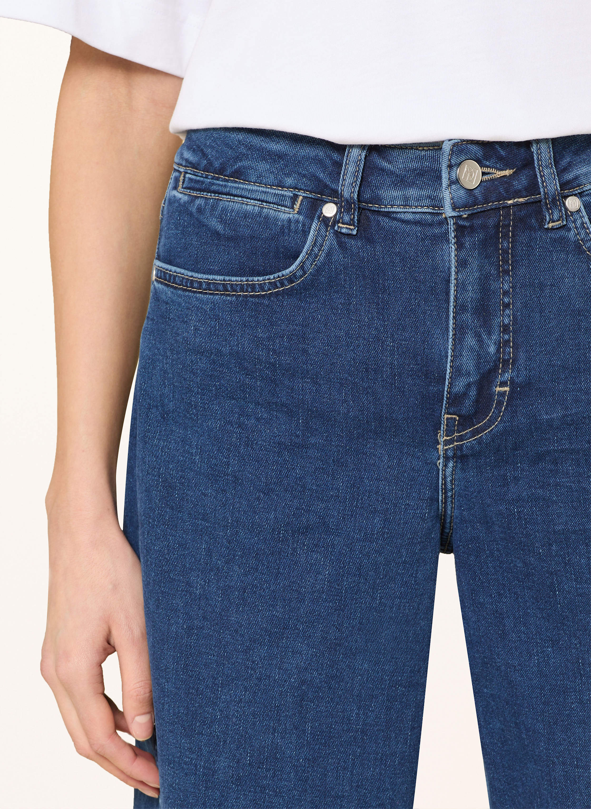 Thumbnail - Someday 7/8-Mom Jeans Cellma blau