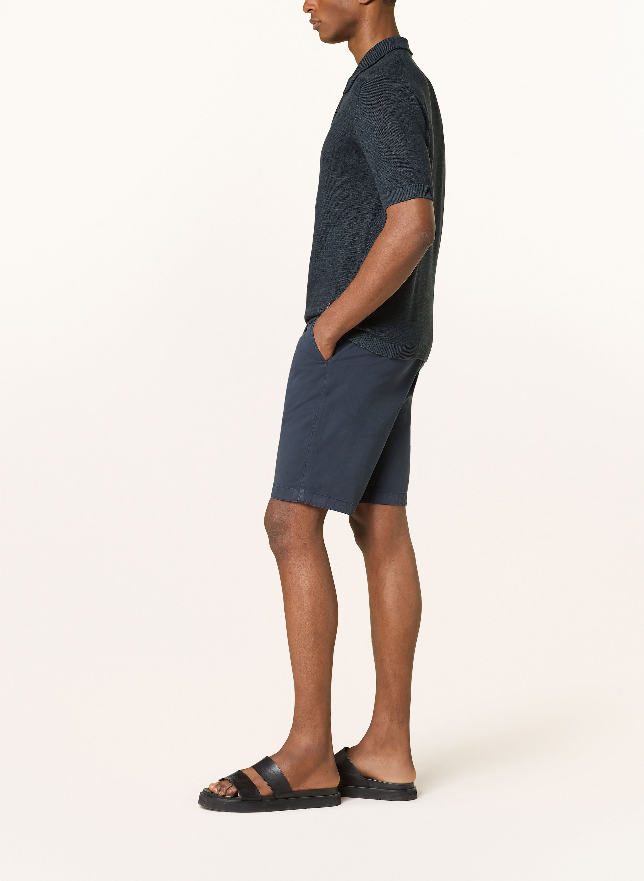 Thumbnail - Marc O'polo Shorts Regular Fit blau
