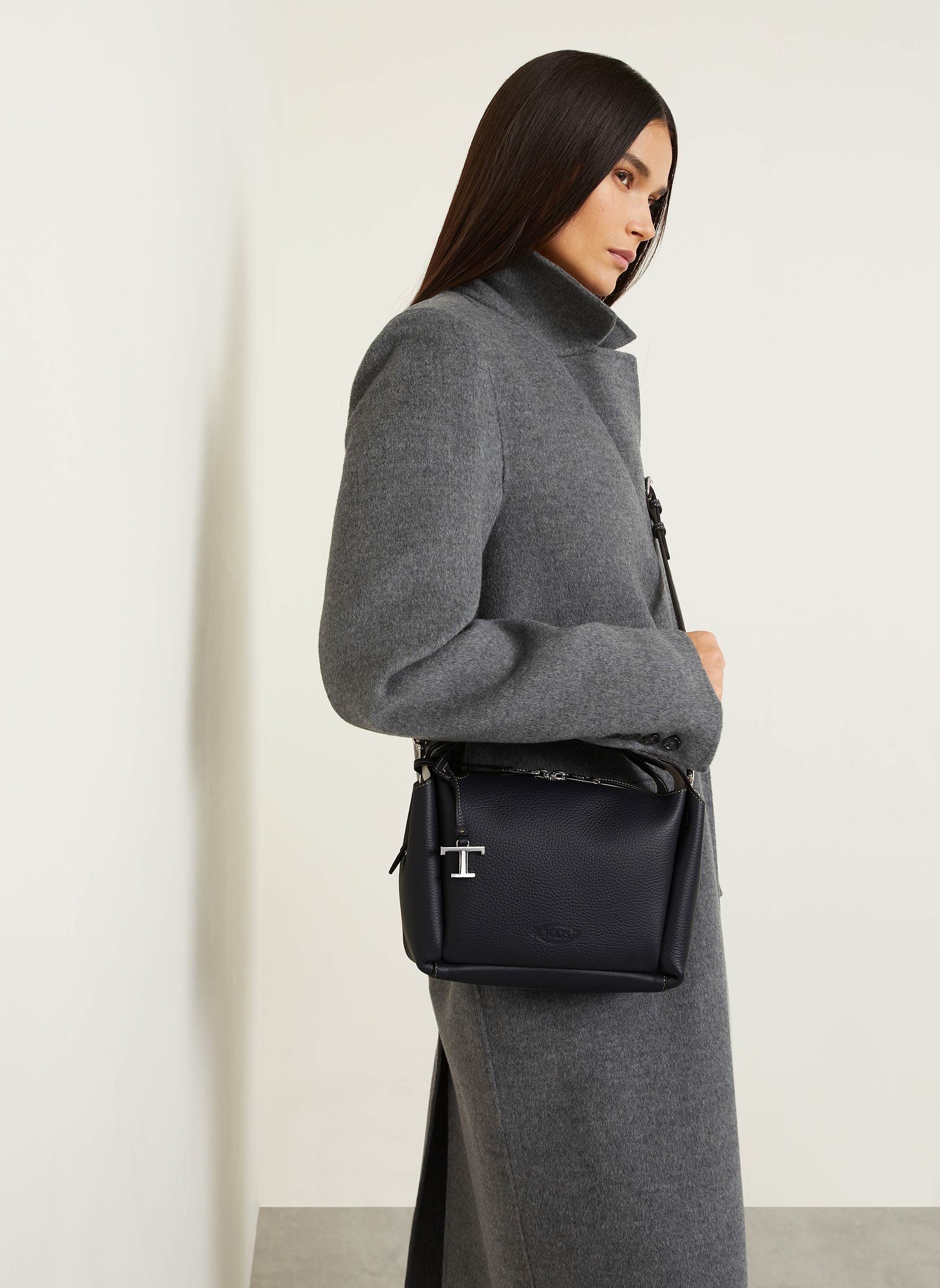 Thumbnail - Tod's Handtasche Bauletto Mini blau
