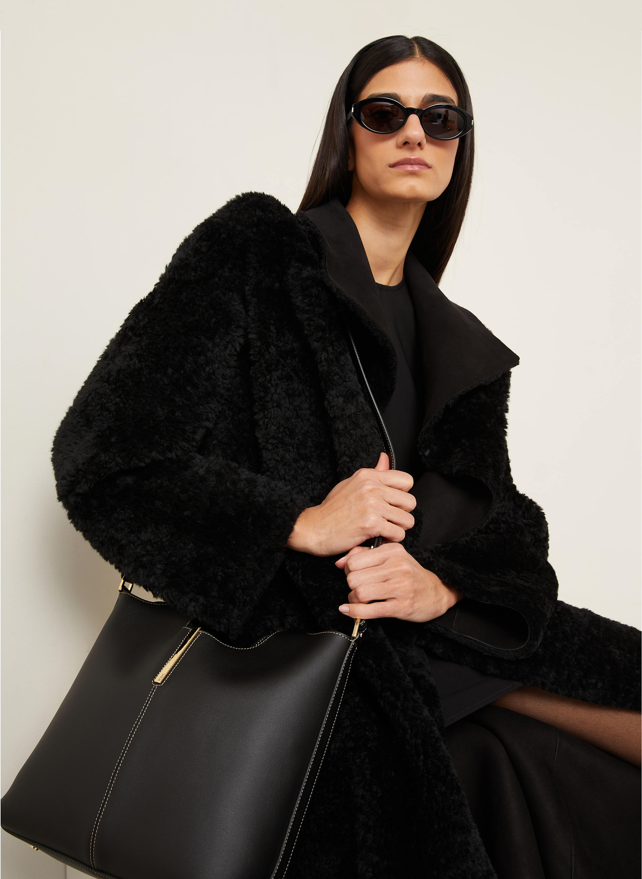 Thumbnail - Tod's Handtasche Manici Small schwarz