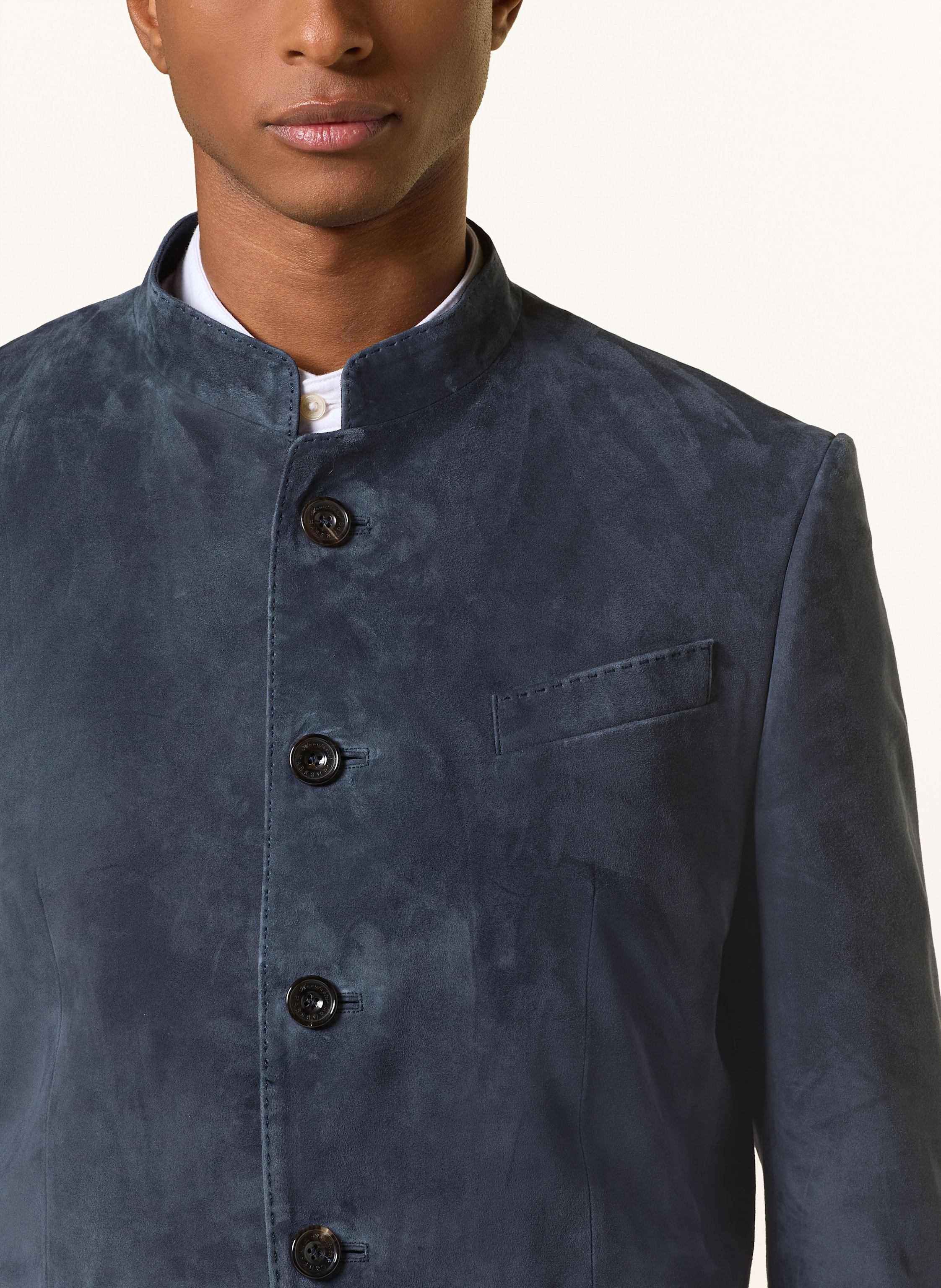 Thumbnail - Habsburg Lederjanker Vincent blau