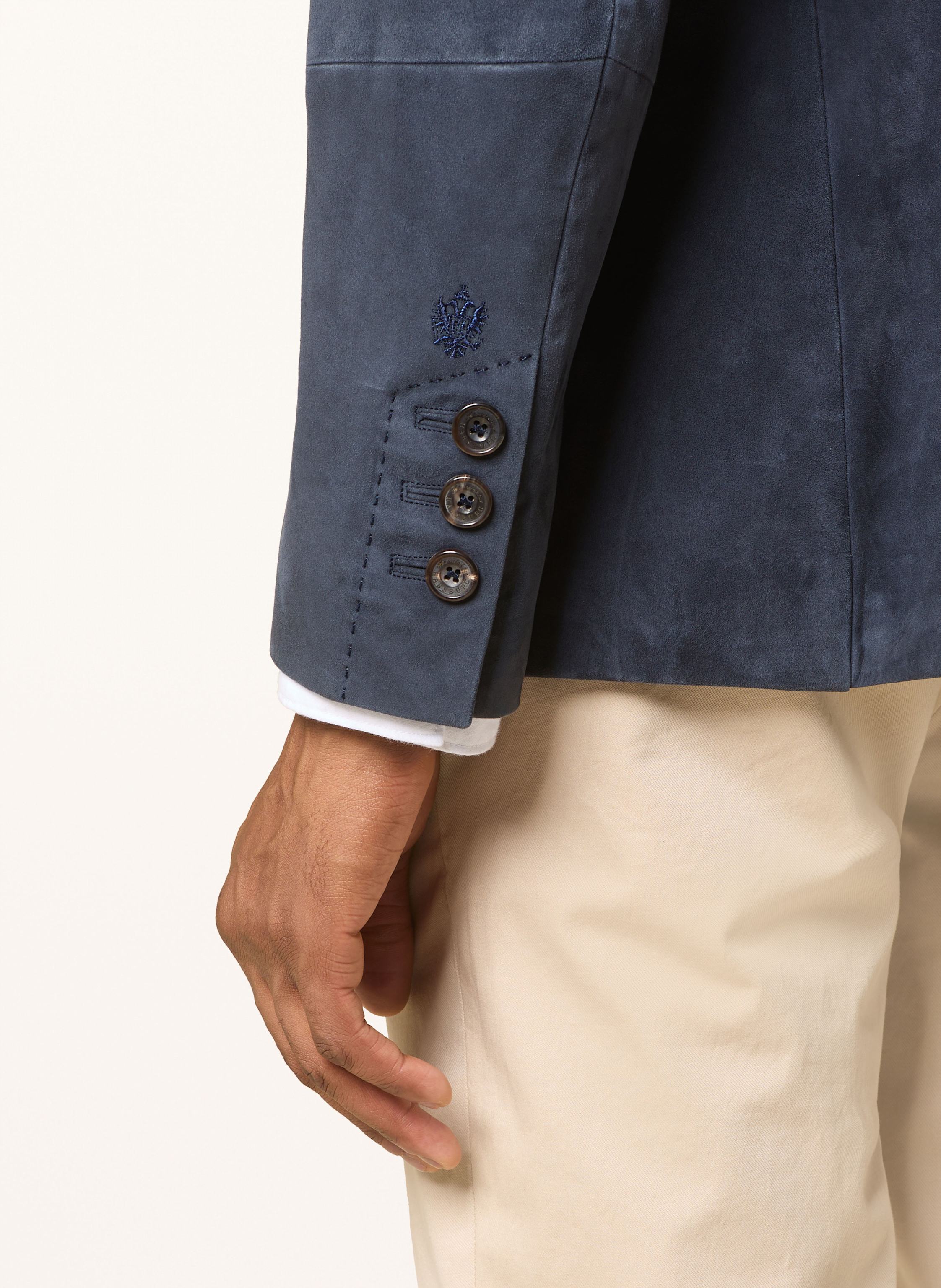 Thumbnail - Habsburg Lederjanker Vincent blau