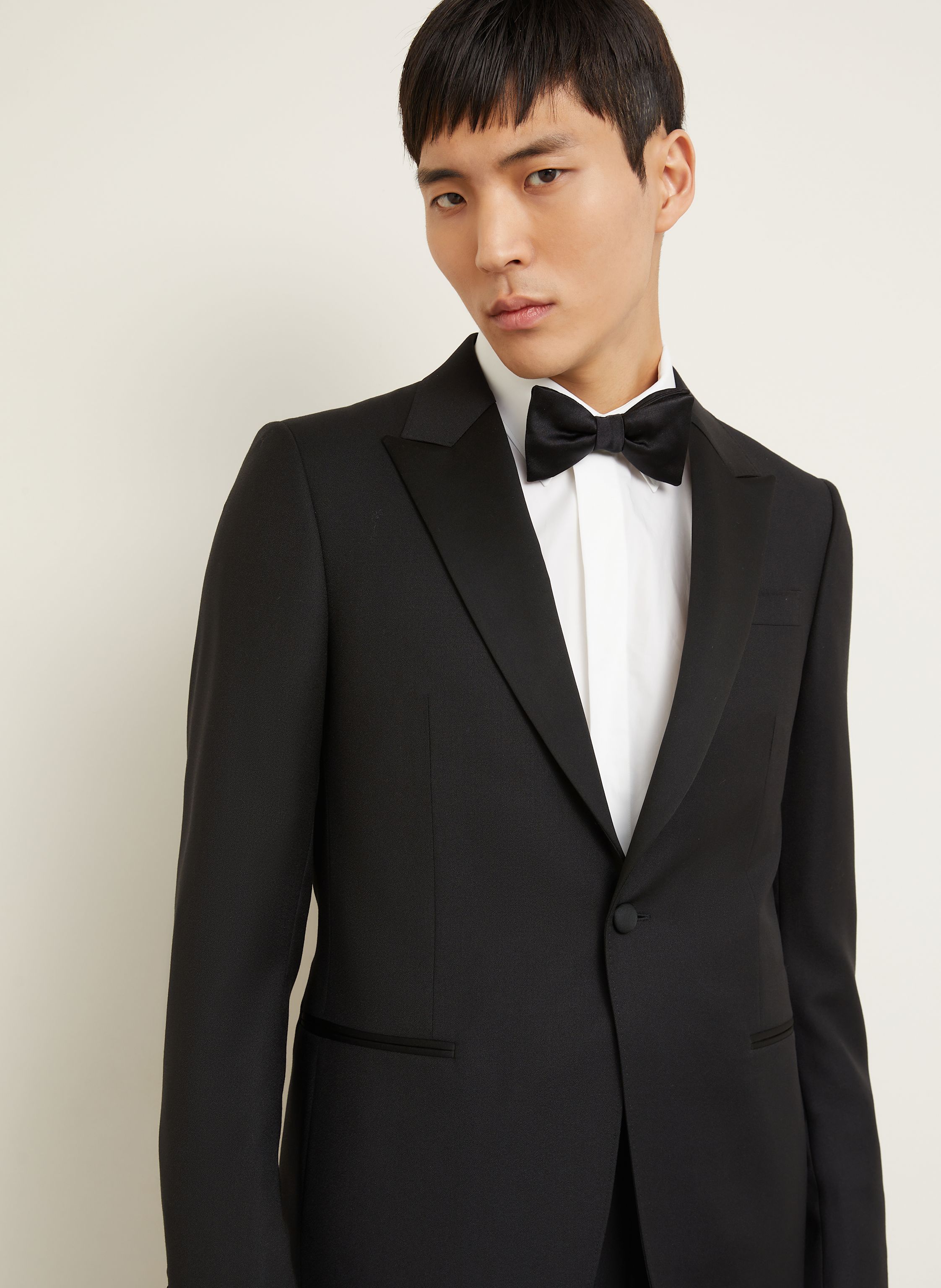 Thumbnail - Zegna Smoking Extra Slim Fit schwarz
