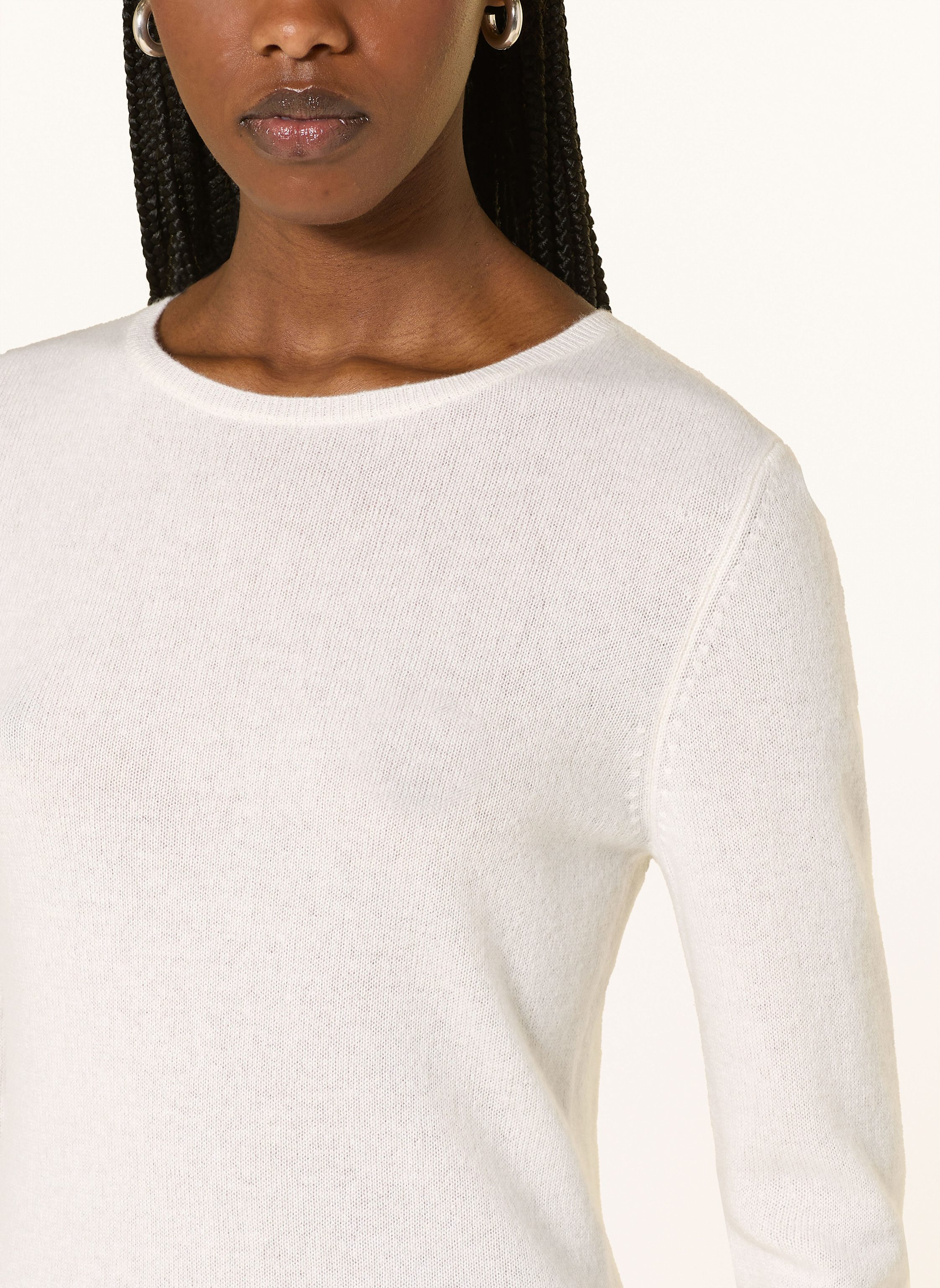 Thumbnail - Almada Label Cashmere-Pullover Awa weiss