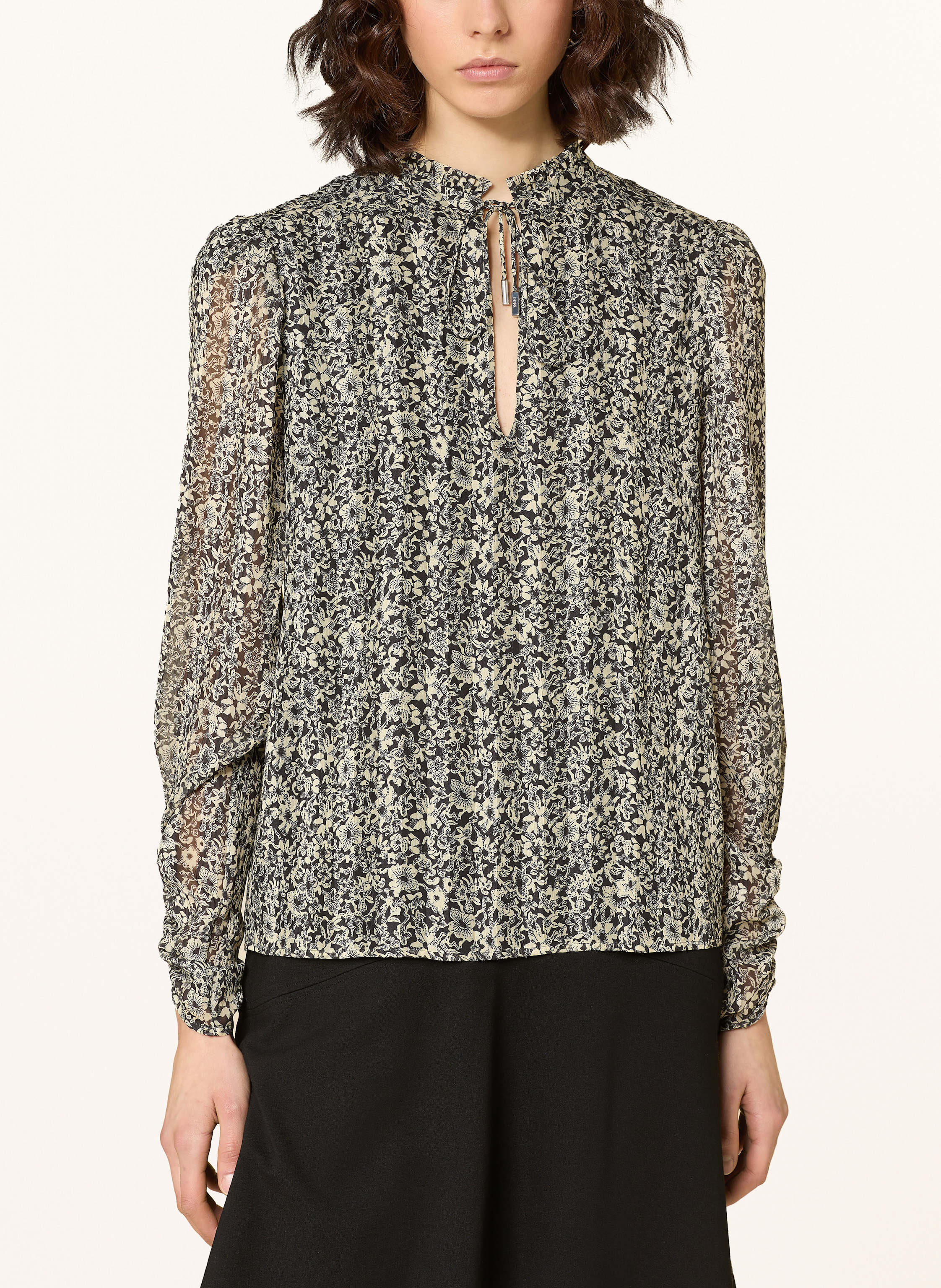 Thumbnail - Boss Blusenshirt Berodeo schwarz