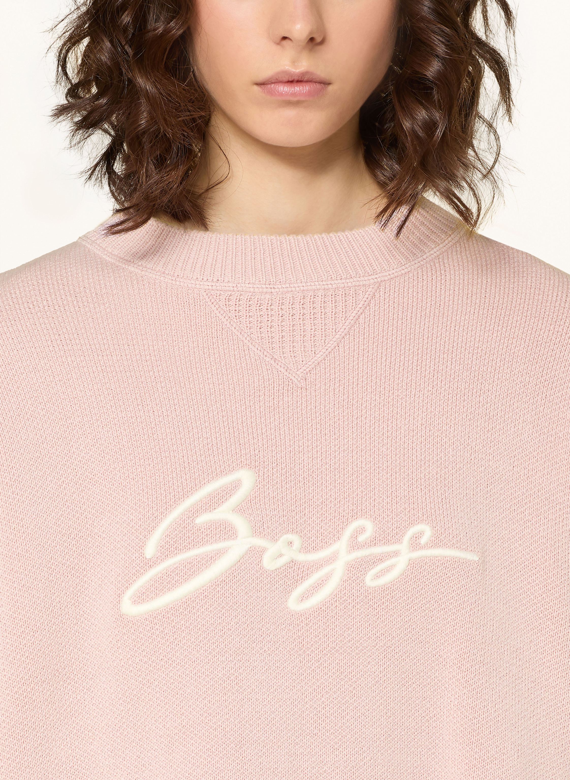 Thumbnail - Boss Sweatshirt Finevra rosa