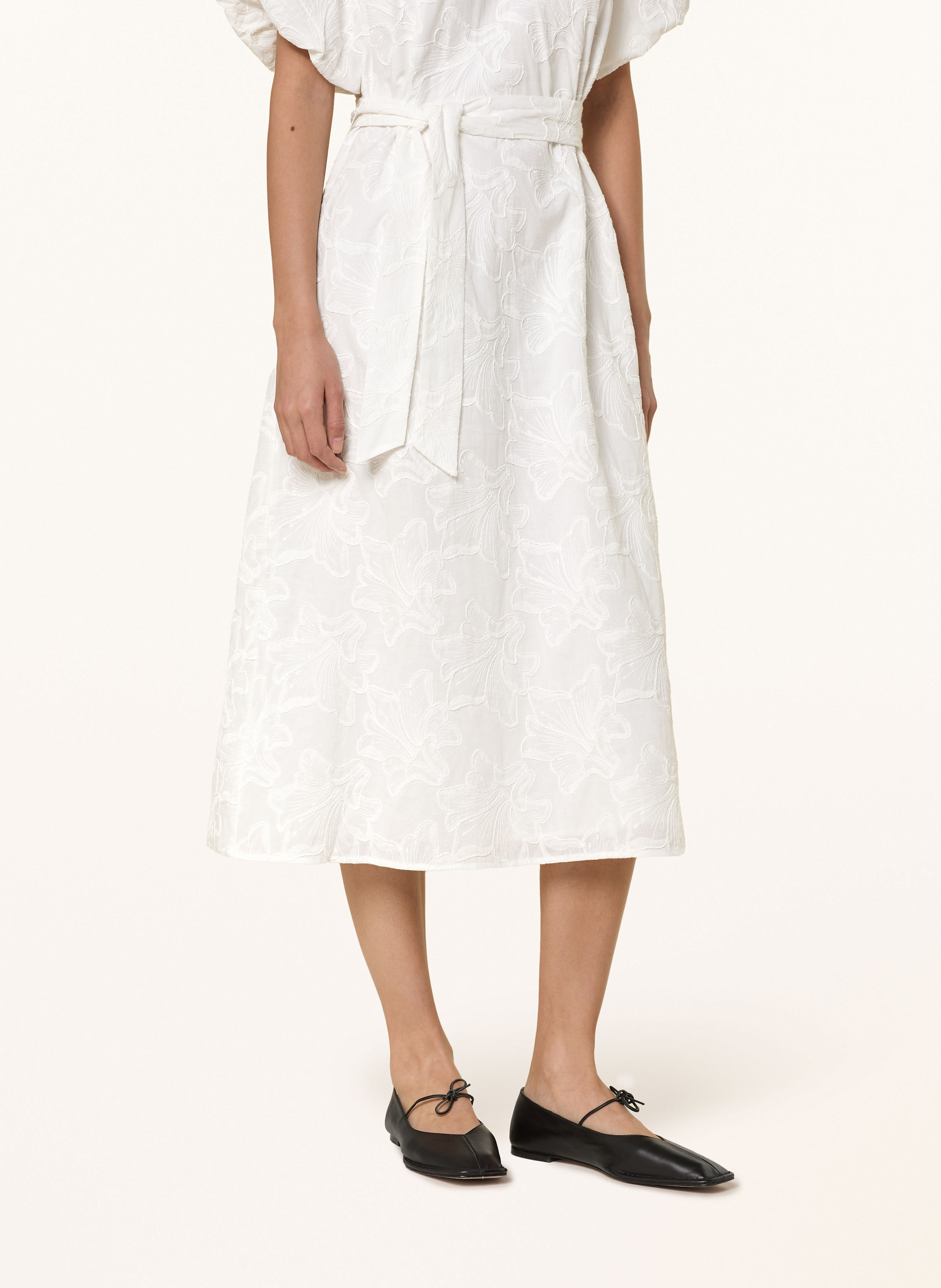 Thumbnail - Comma Kleid weiss