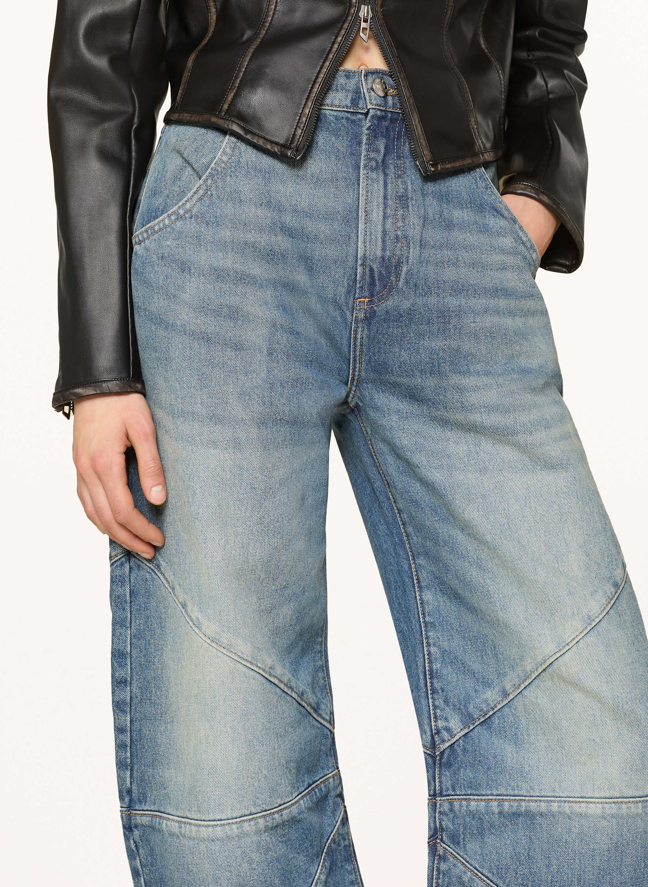 Thumbnail - Eb Denim Flared Jeans Frederic blau