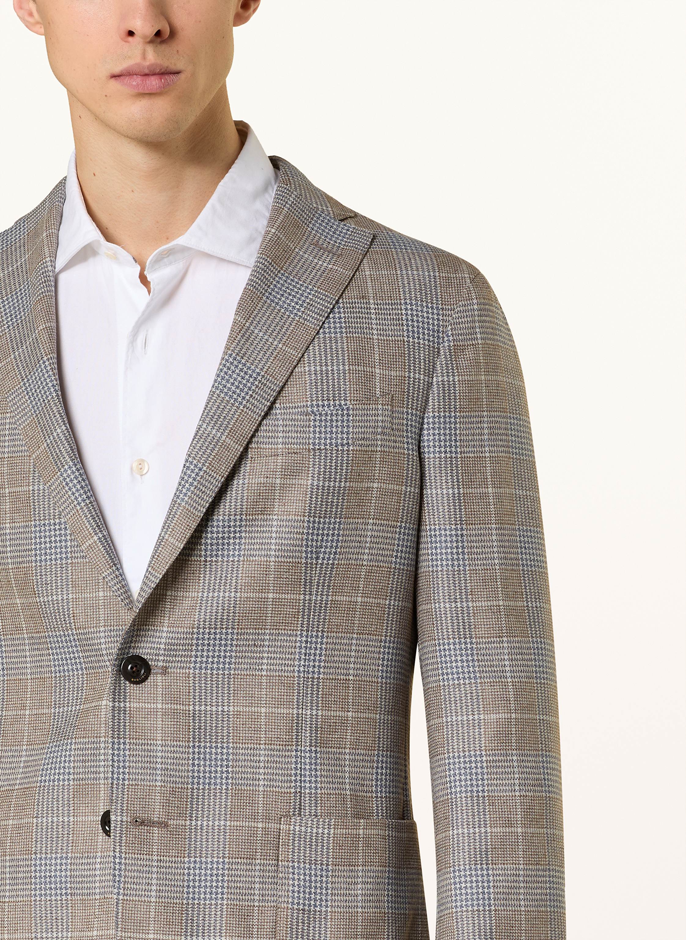 Thumbnail - Boglioli Sakko Slim Fit beige