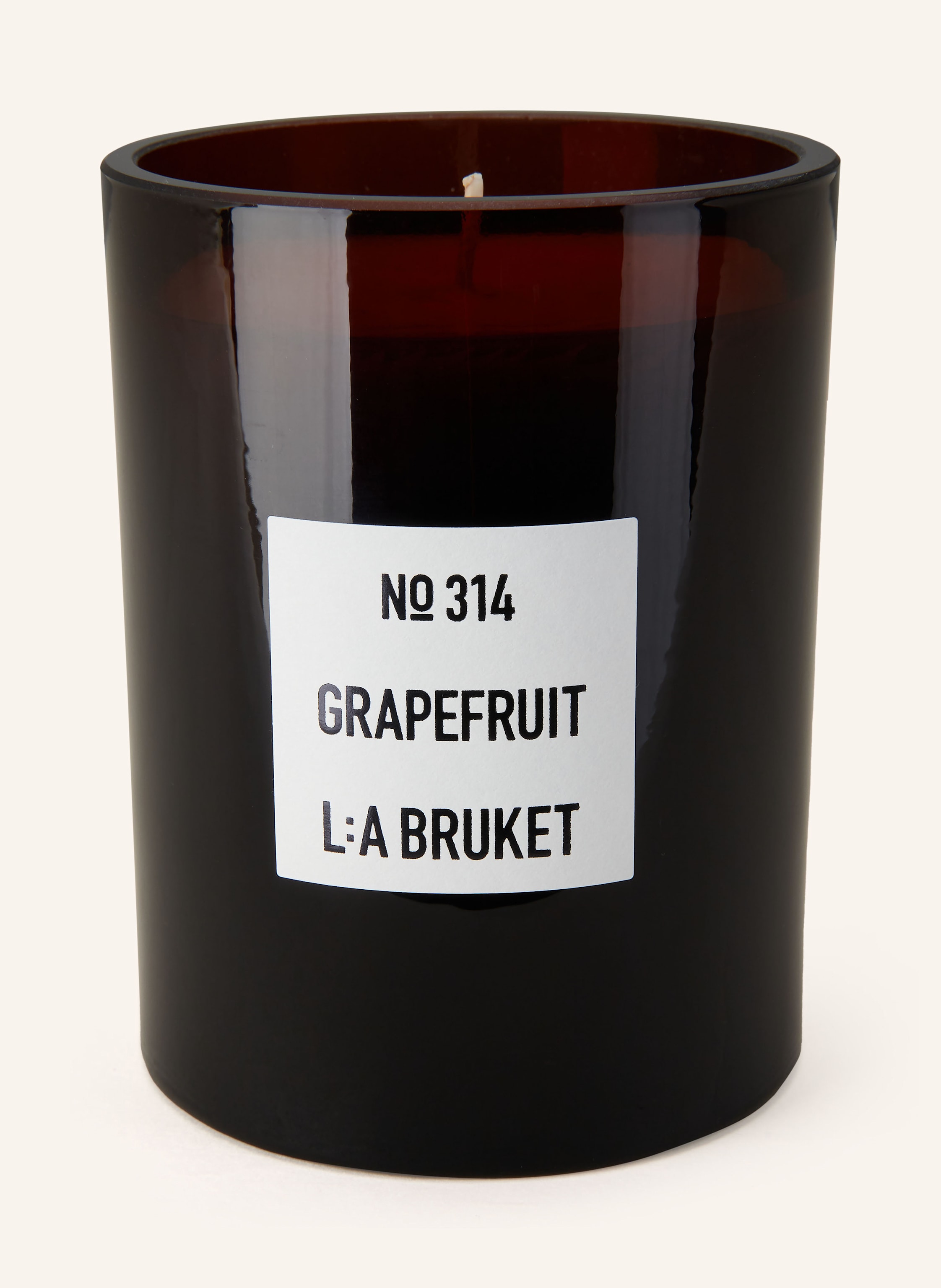 L:A Bruket Duftkerze 314 Grapefruit braun