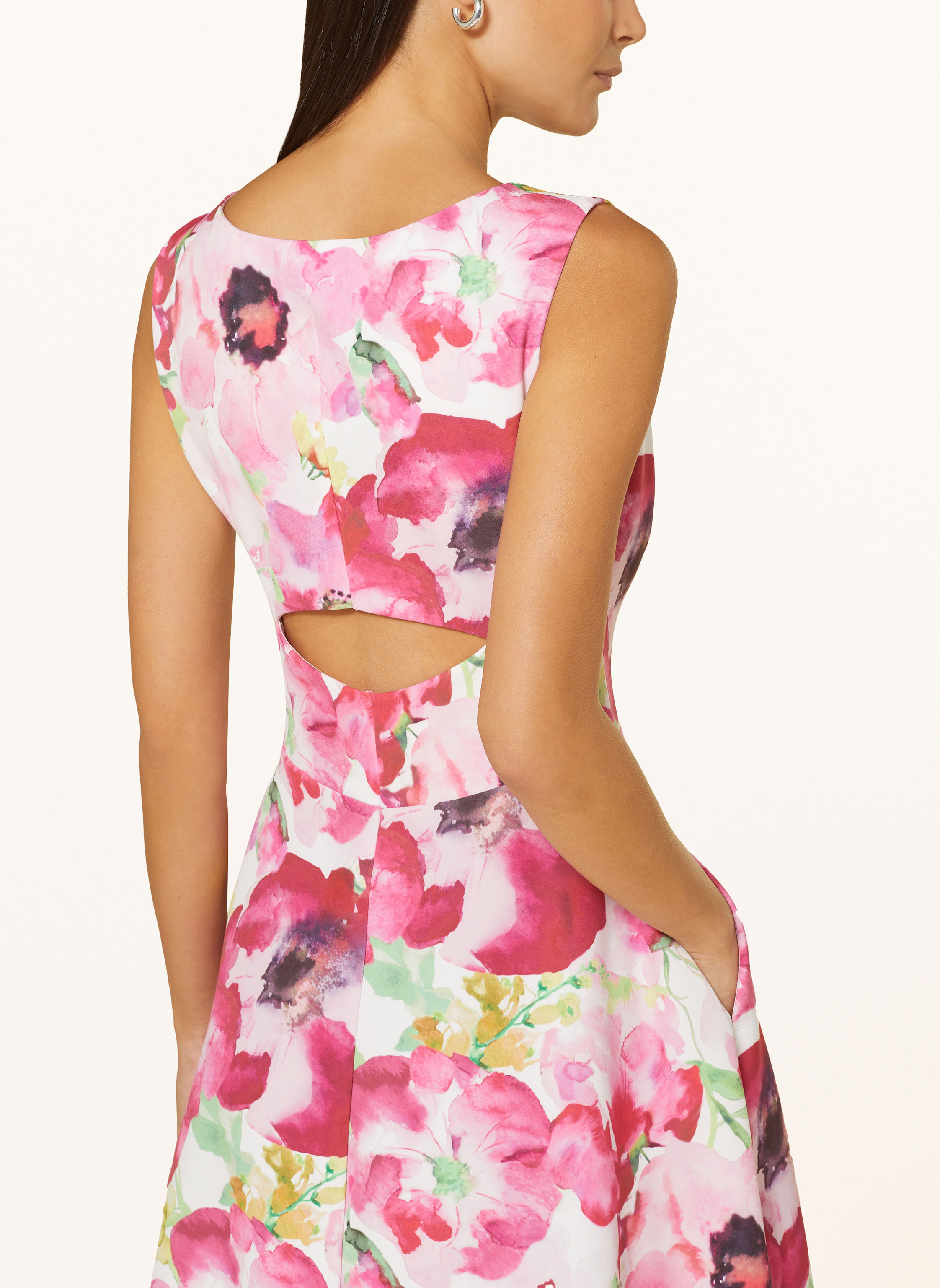 Thumbnail - Vera Mont Cocktailkleid Mit Cut-Out pink