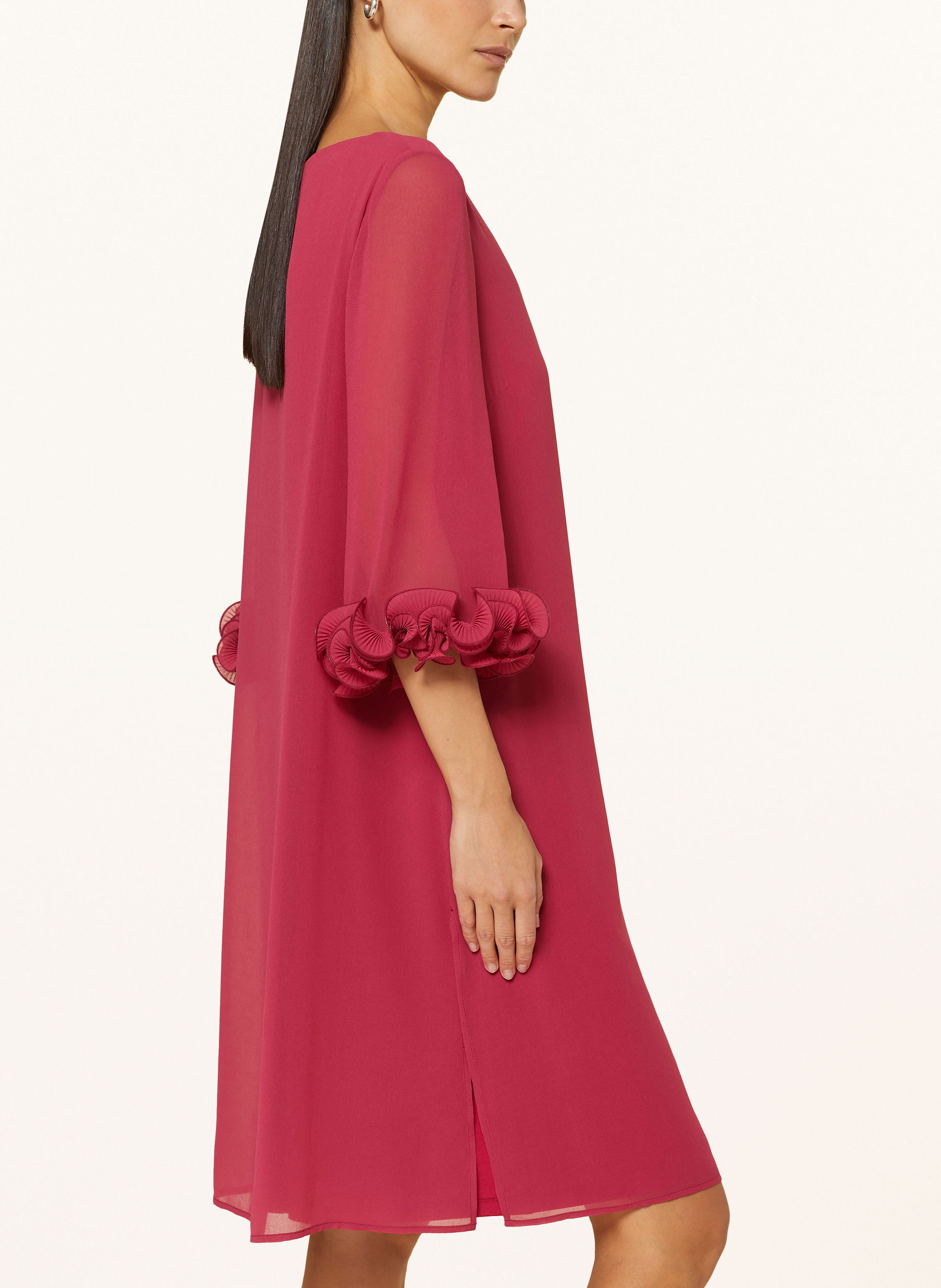 Thumbnail - Vera Mont Cocktailkleid Mit 3/4-Arm rot