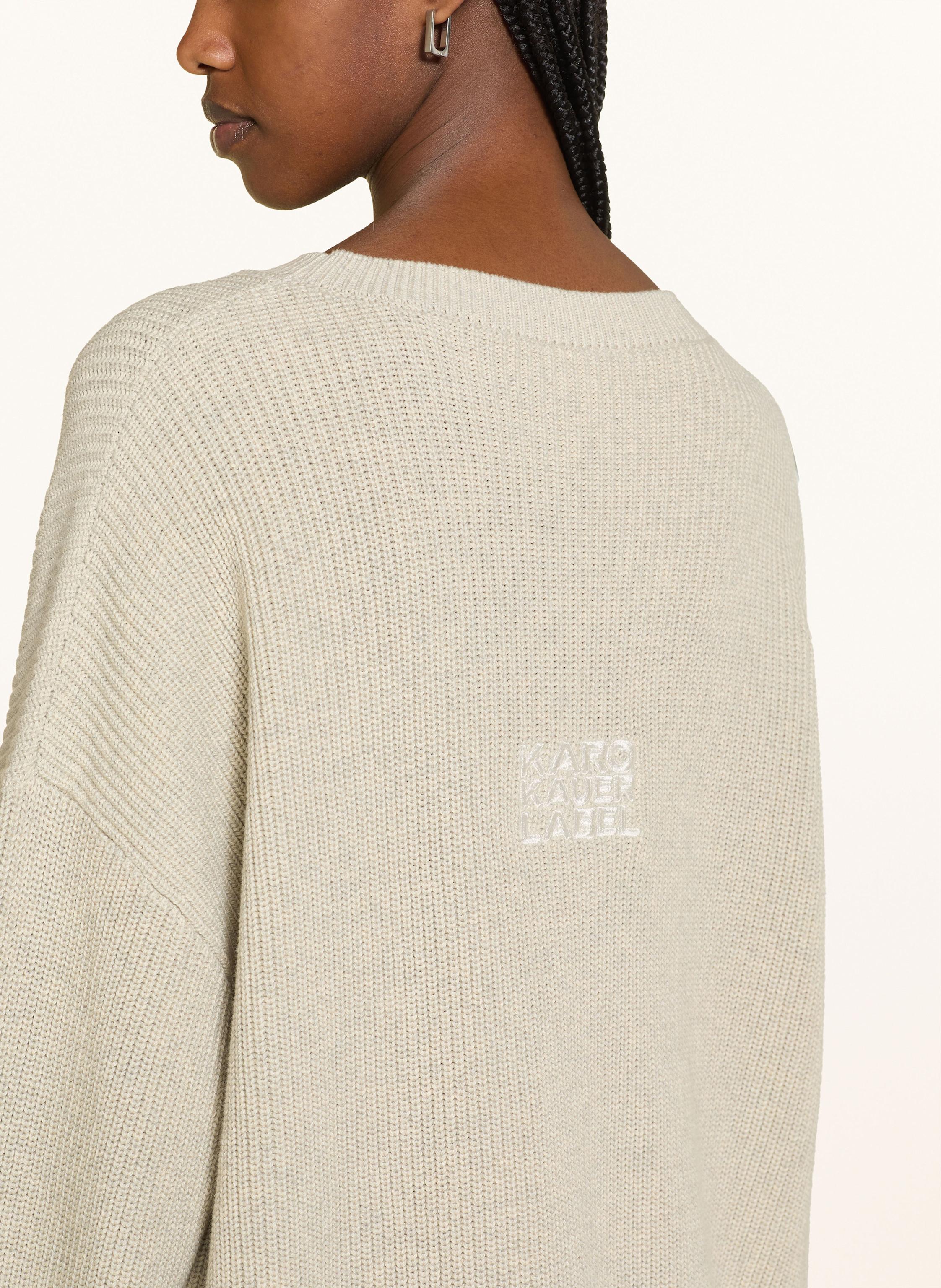 Thumbnail - Karo Kauer Pullover beige