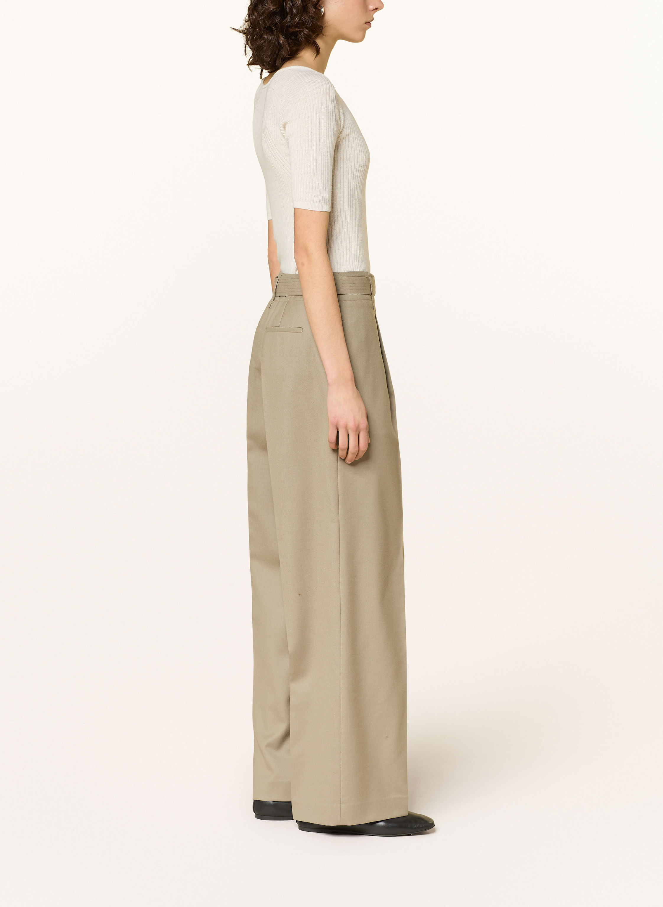 Thumbnail - Reiss Marlenehose Clara beige