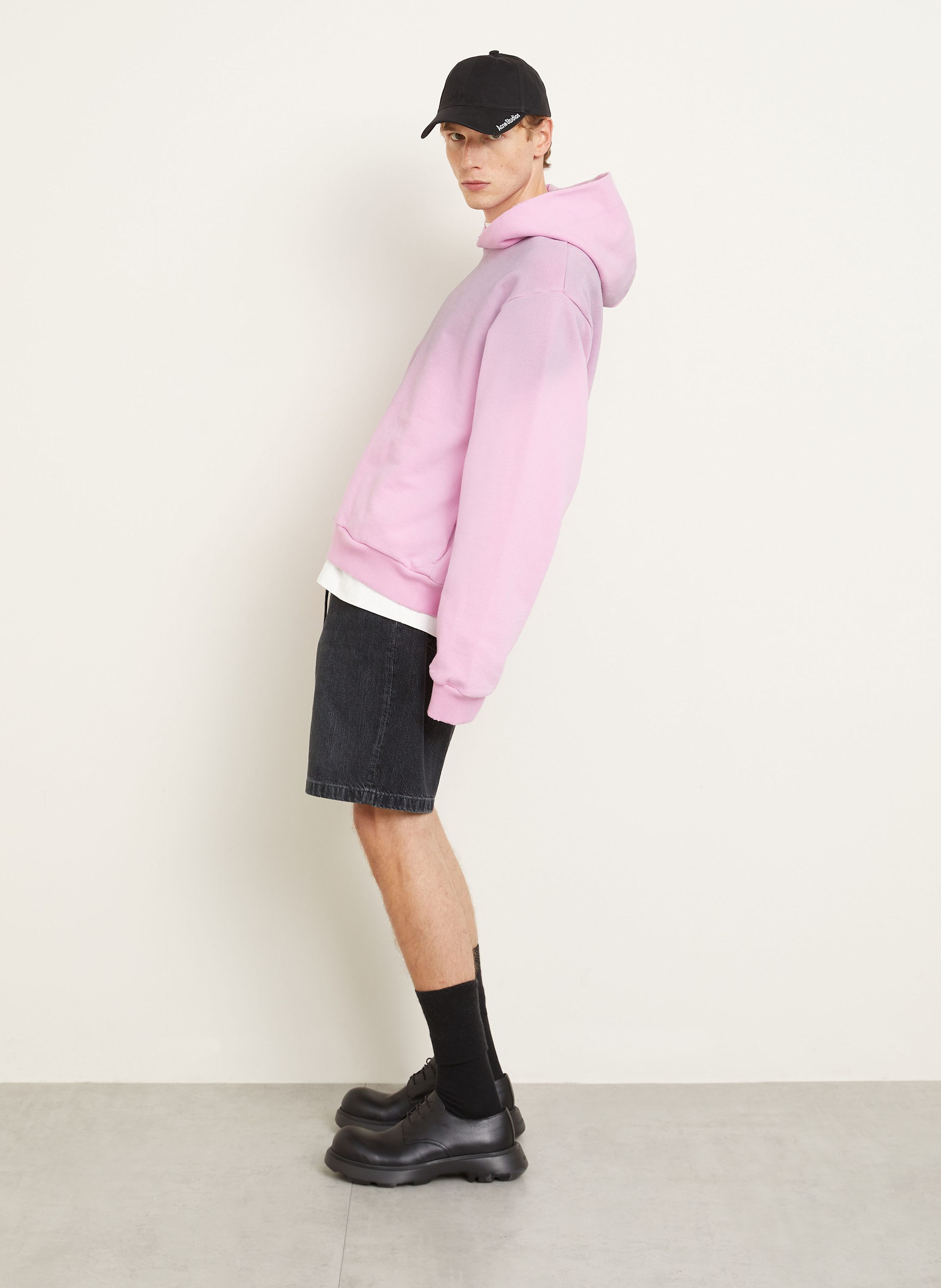 Thumbnail - Acne Studios Jeansshorts schwarz