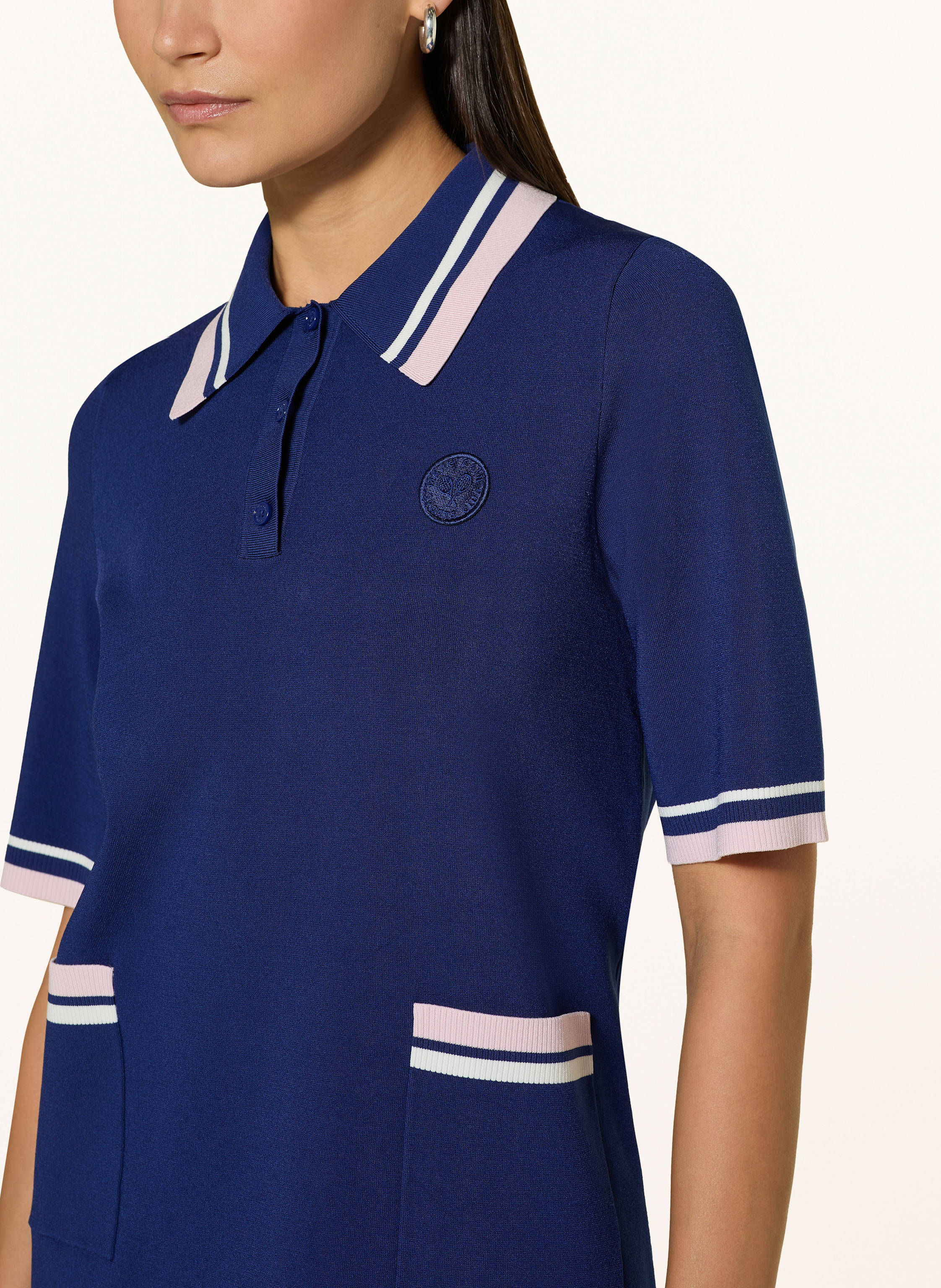 Thumbnail - Marc Cain Hemdblusenkleid blau